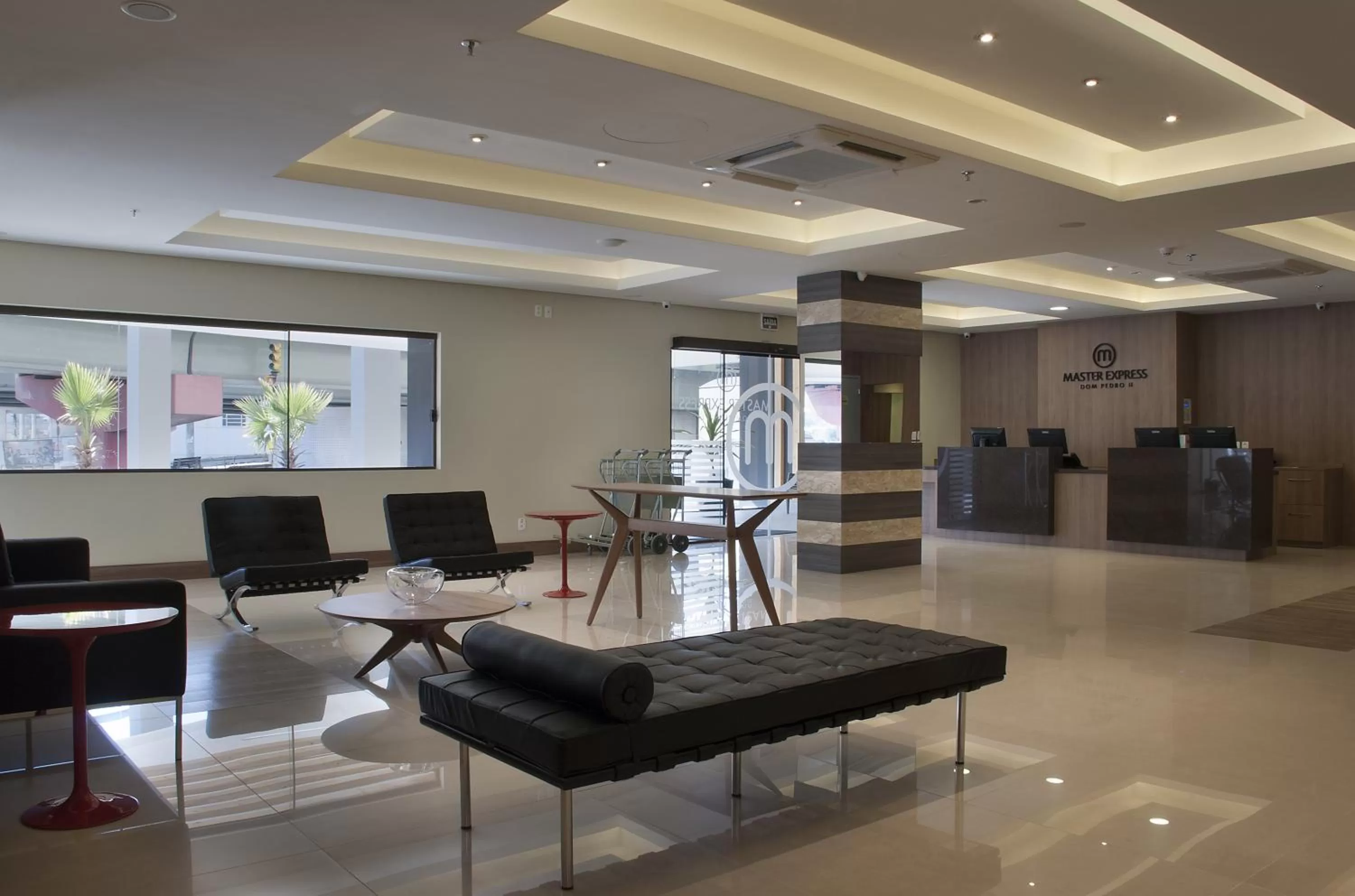 Lobby or reception in Master Express Dom Pedro II - próximo ao Consulado Americano e Aeroporto