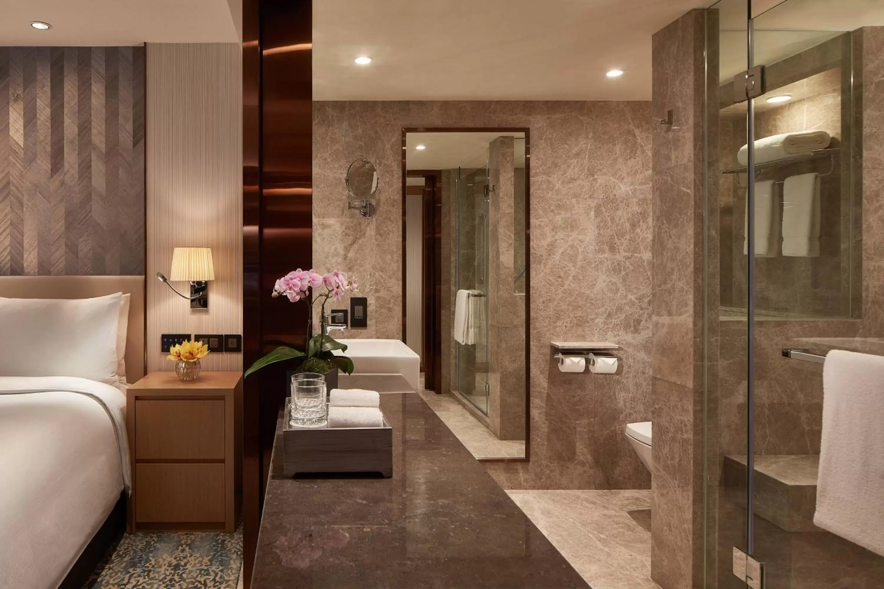 Bathroom in JW Marriott Hotel Hong Kong