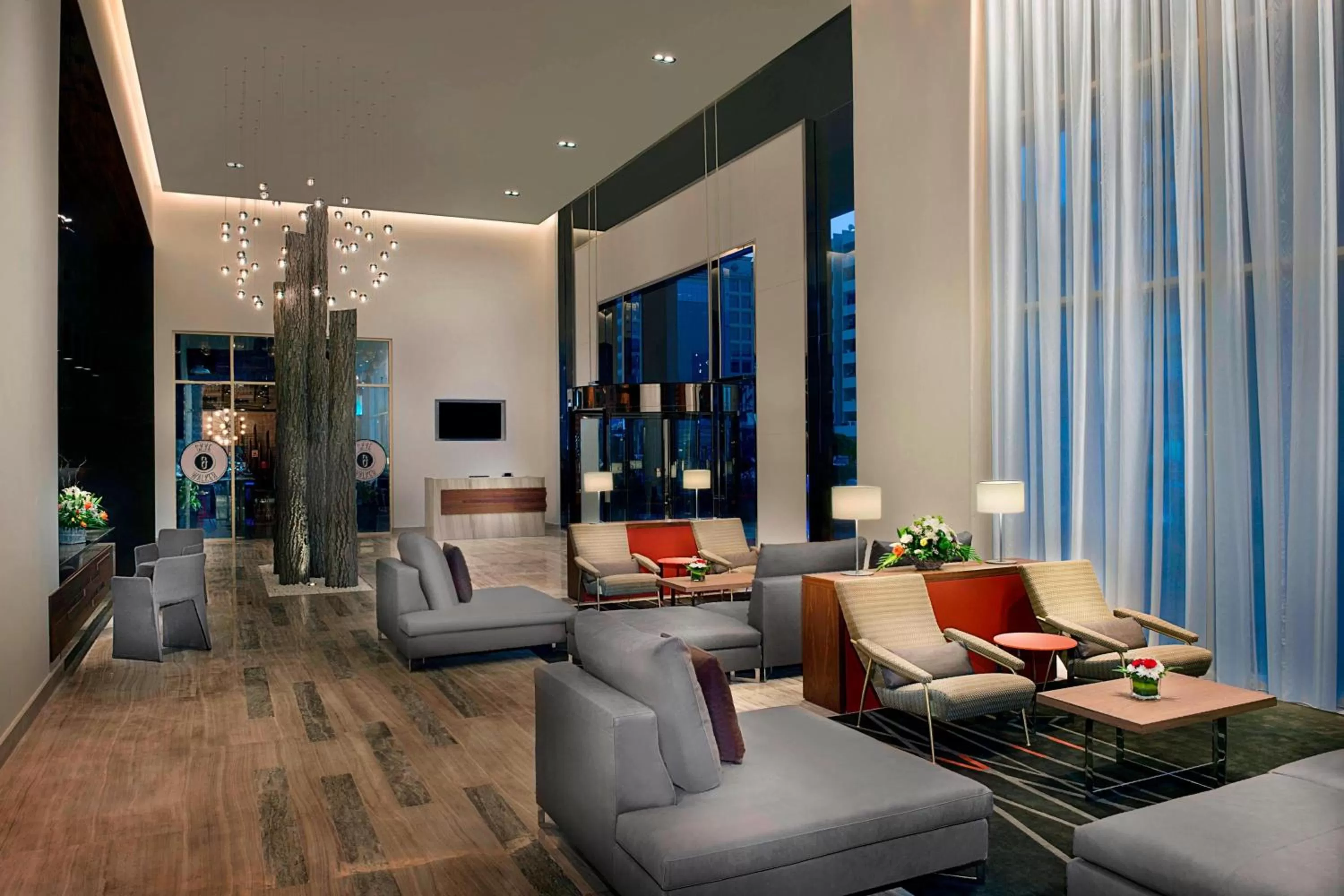 Lobby or reception in Marriott Executive Apartments Dubai Creek