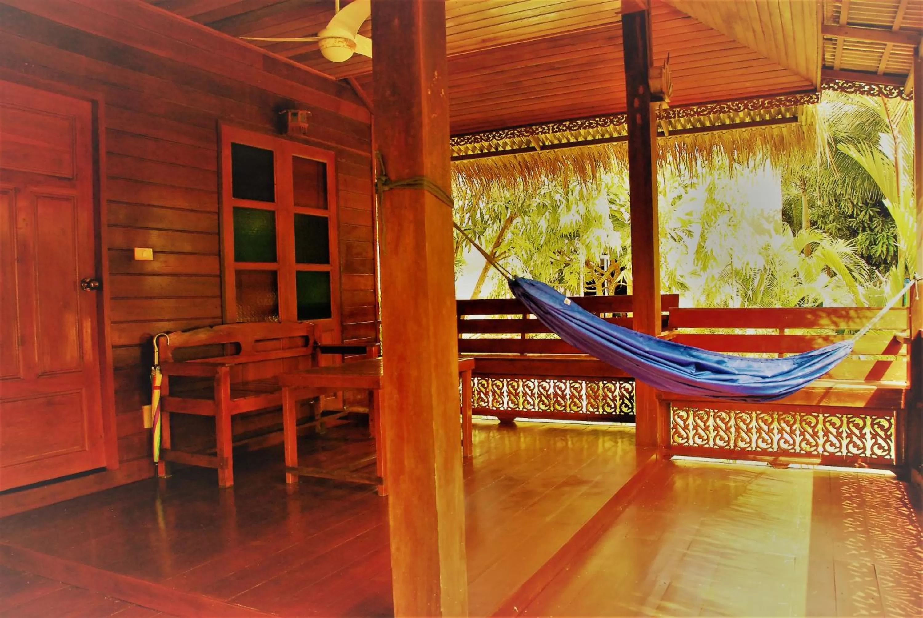Balcony/Terrace in Cozy Garden Resort