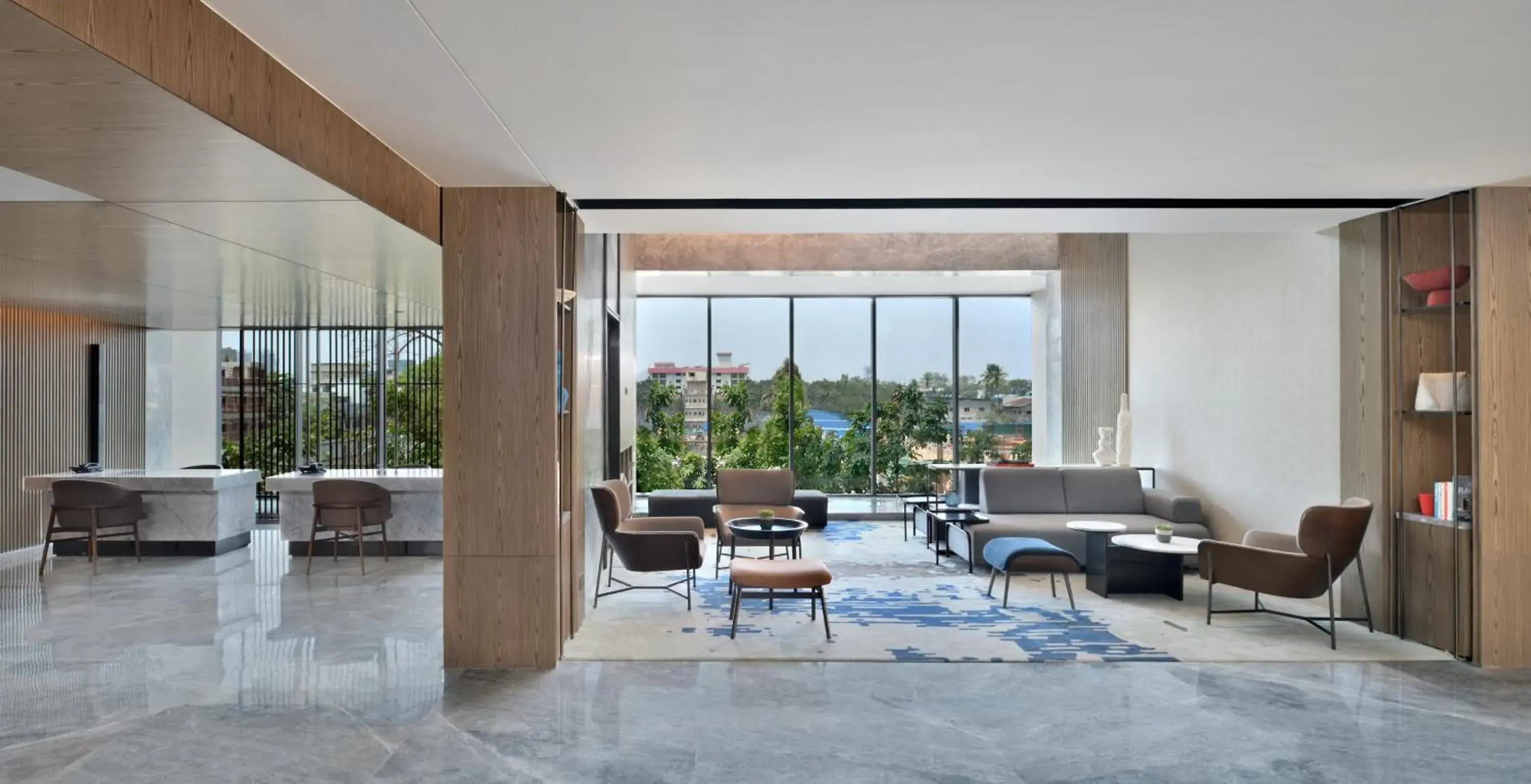 Studio Suite, 1 King, City View, Balcony in Marriott Executive Apartments Navi Mumbai Studio Suite, 1 King, City View, Balcony in Marriott Executive Apartments Navi Mumbai