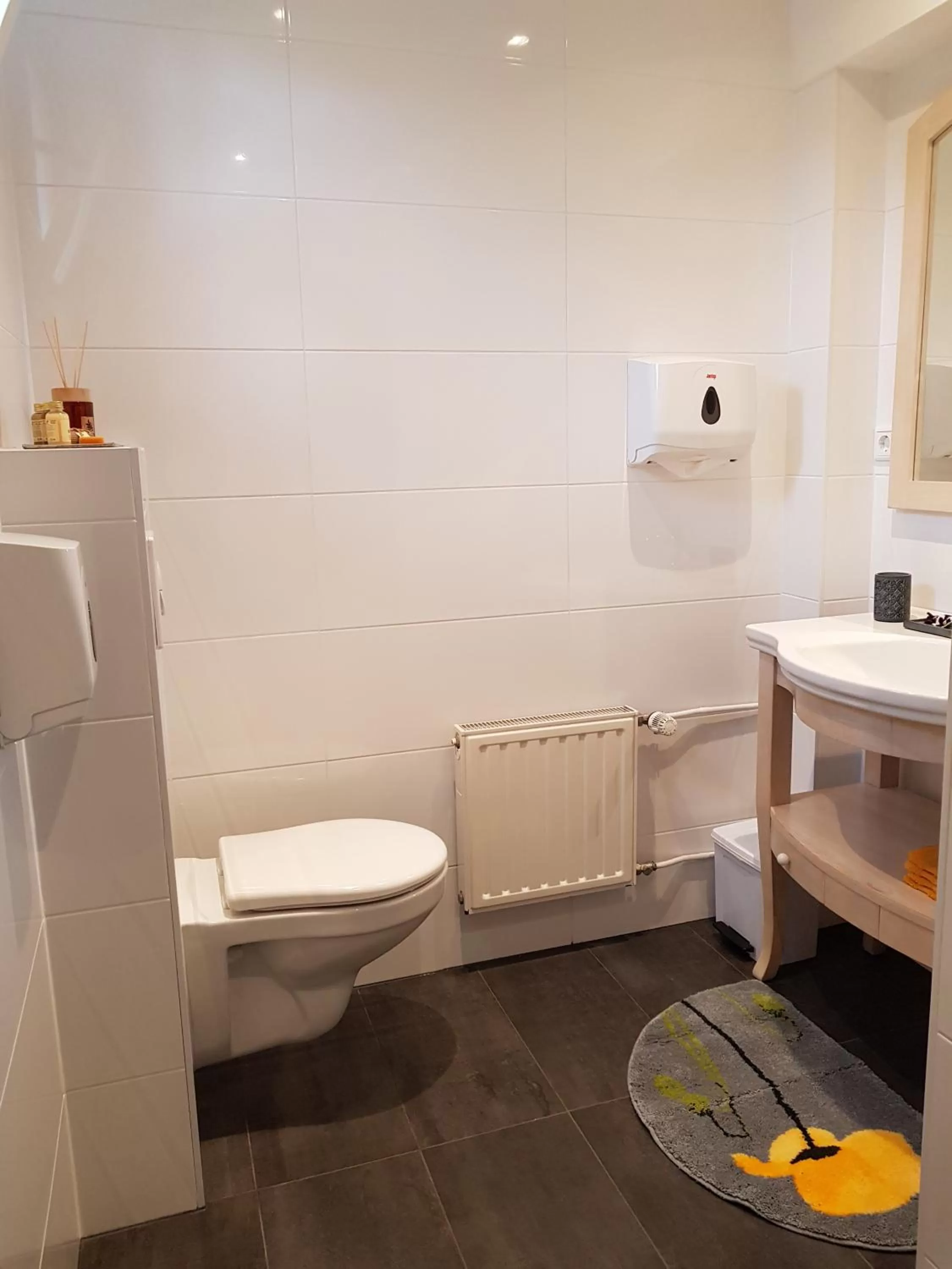 Shower in B&B Usselo Klein, fijn en uniek!