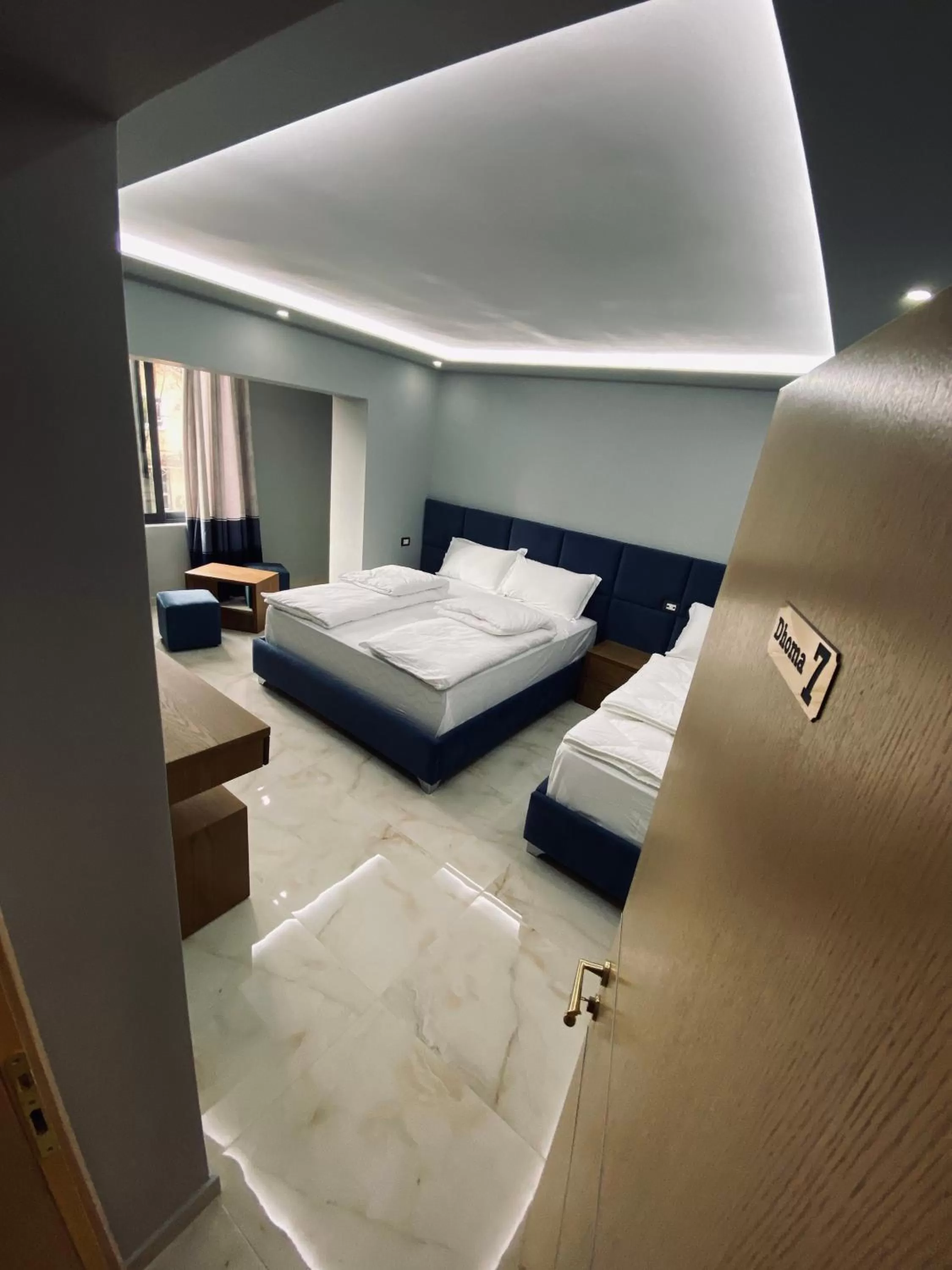 Bed in Hotel Piemonte