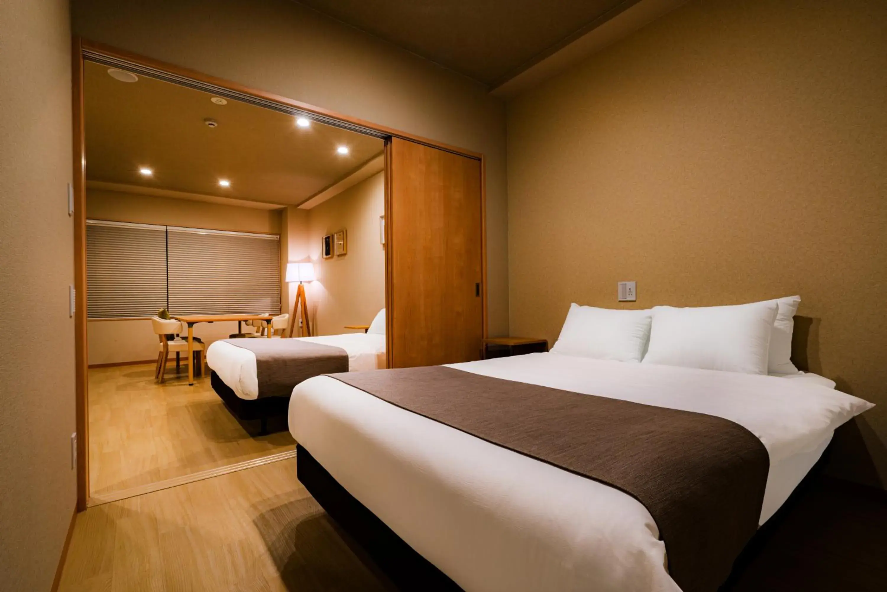 Photo of the whole room, Bed in Randor Residential Hotel Kyoto Suites