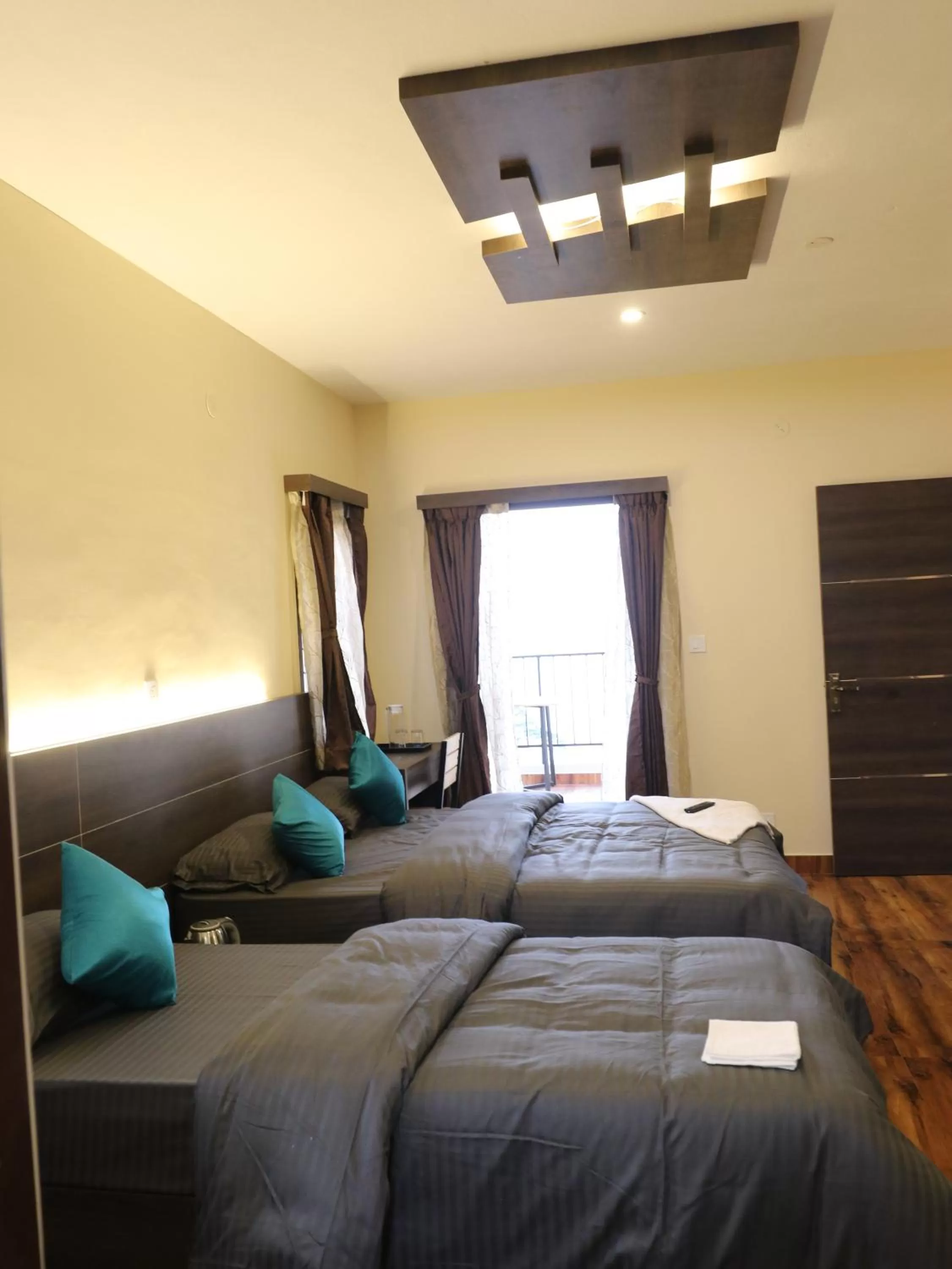 Photo of the whole room, Bed in Cloud Walk