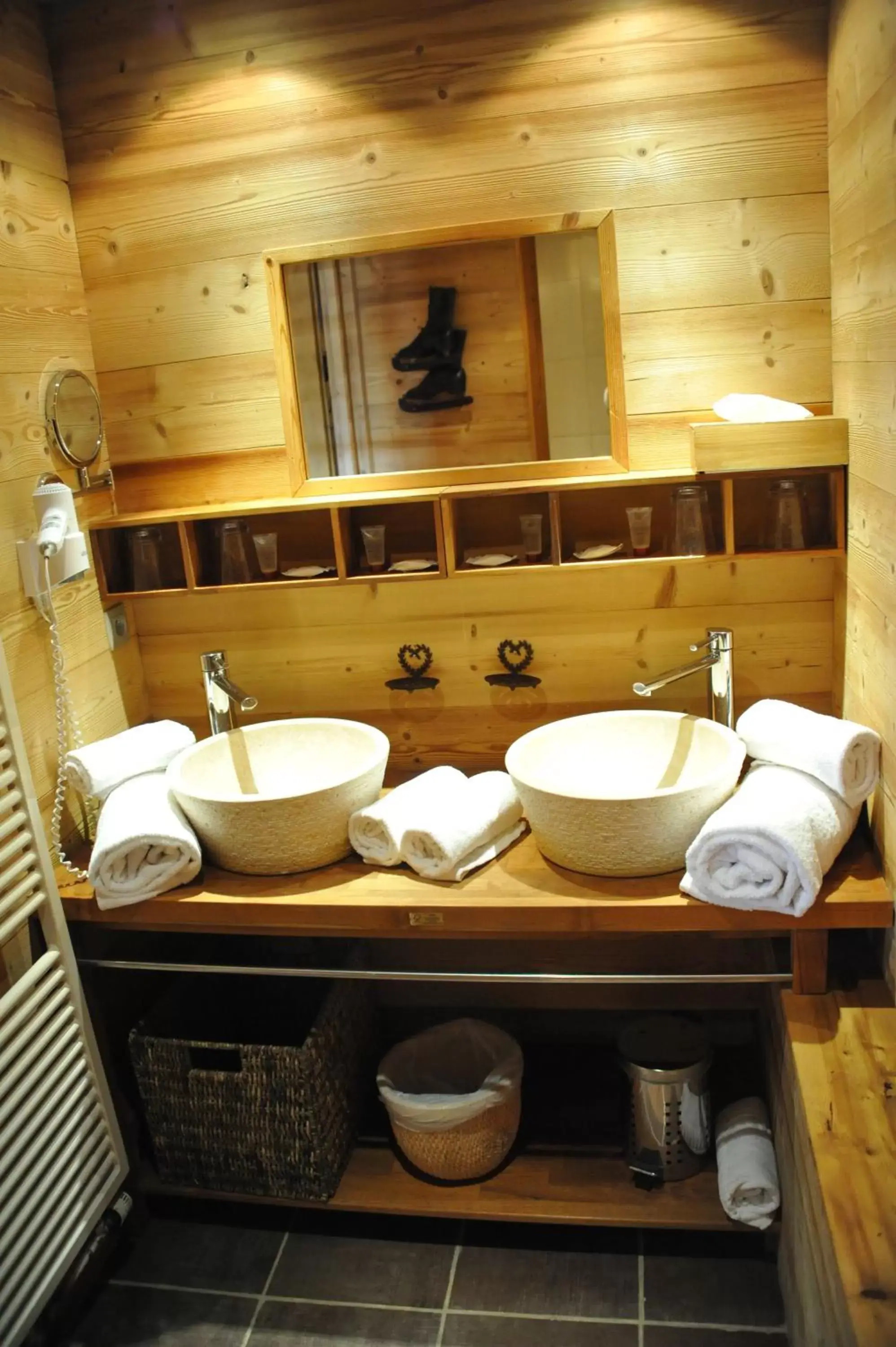 Bathroom in Hôtel Chalet Alpage