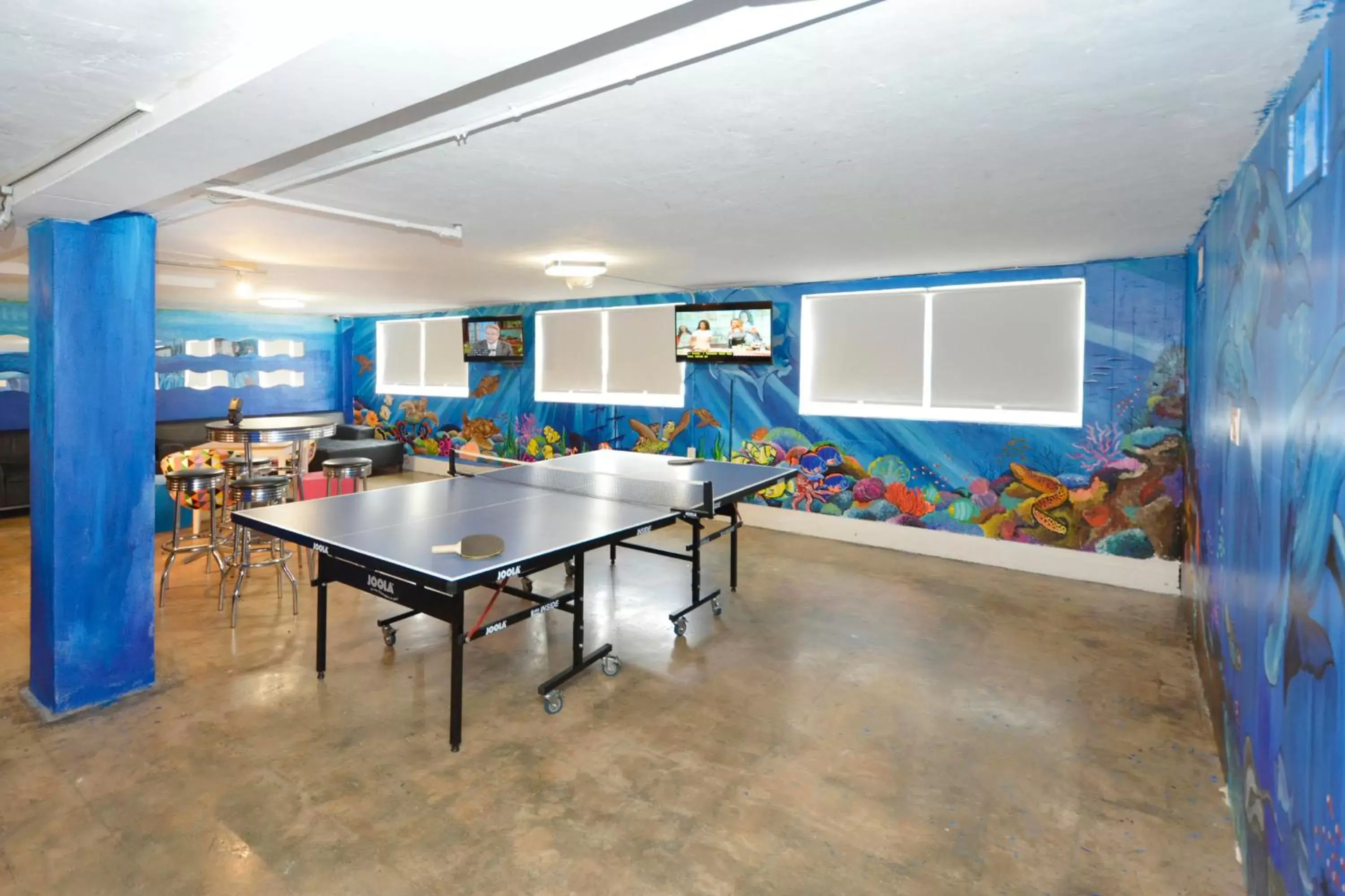 TV and multimedia, Table Tennis in South Beach Rooms and Hostel
