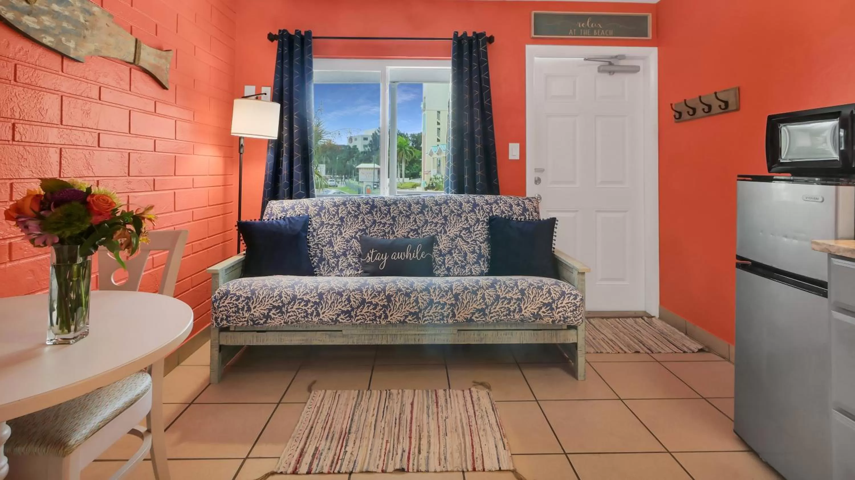 Living room in The Beach House - Treasure Island