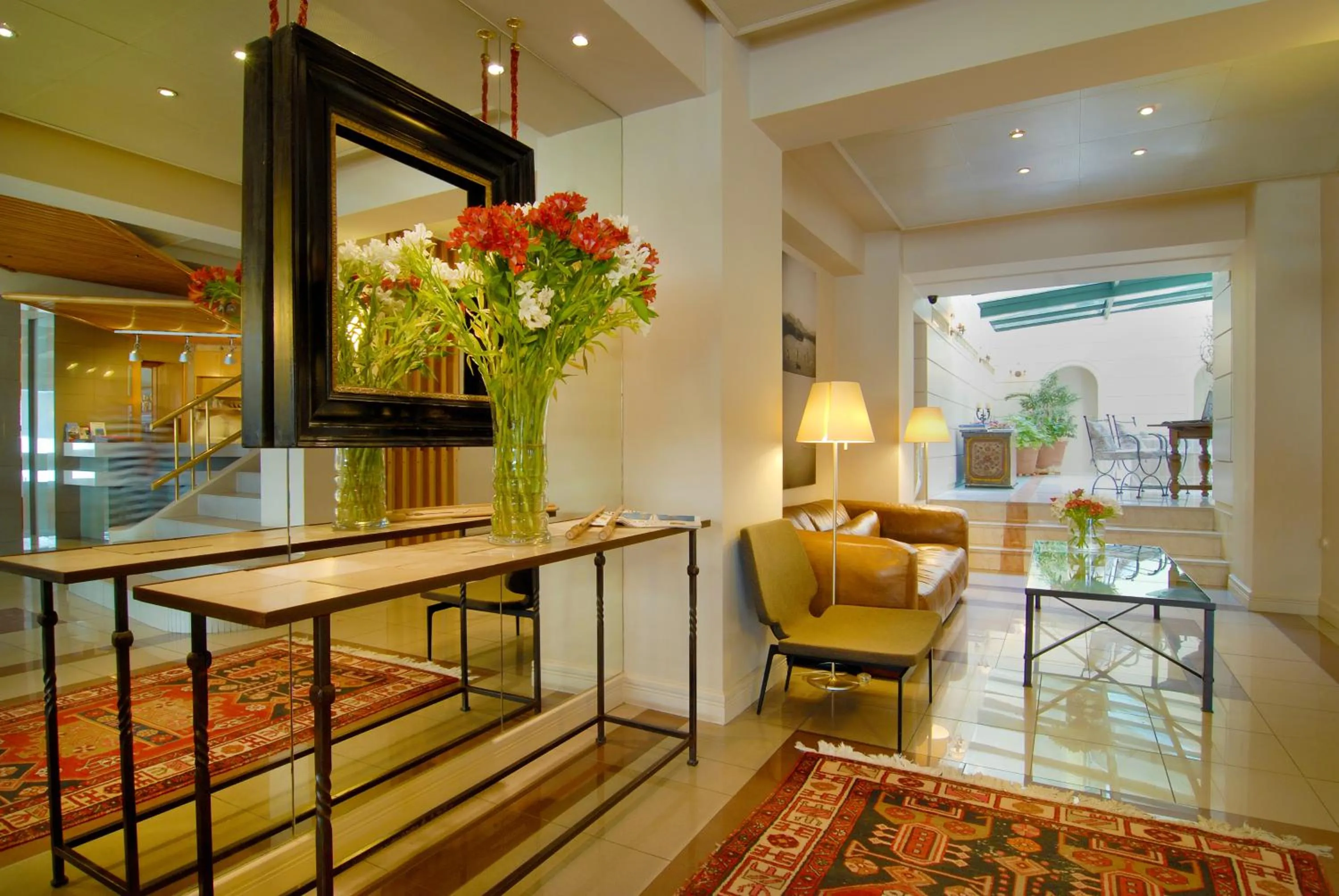 Lobby or reception in Philippos Hotel