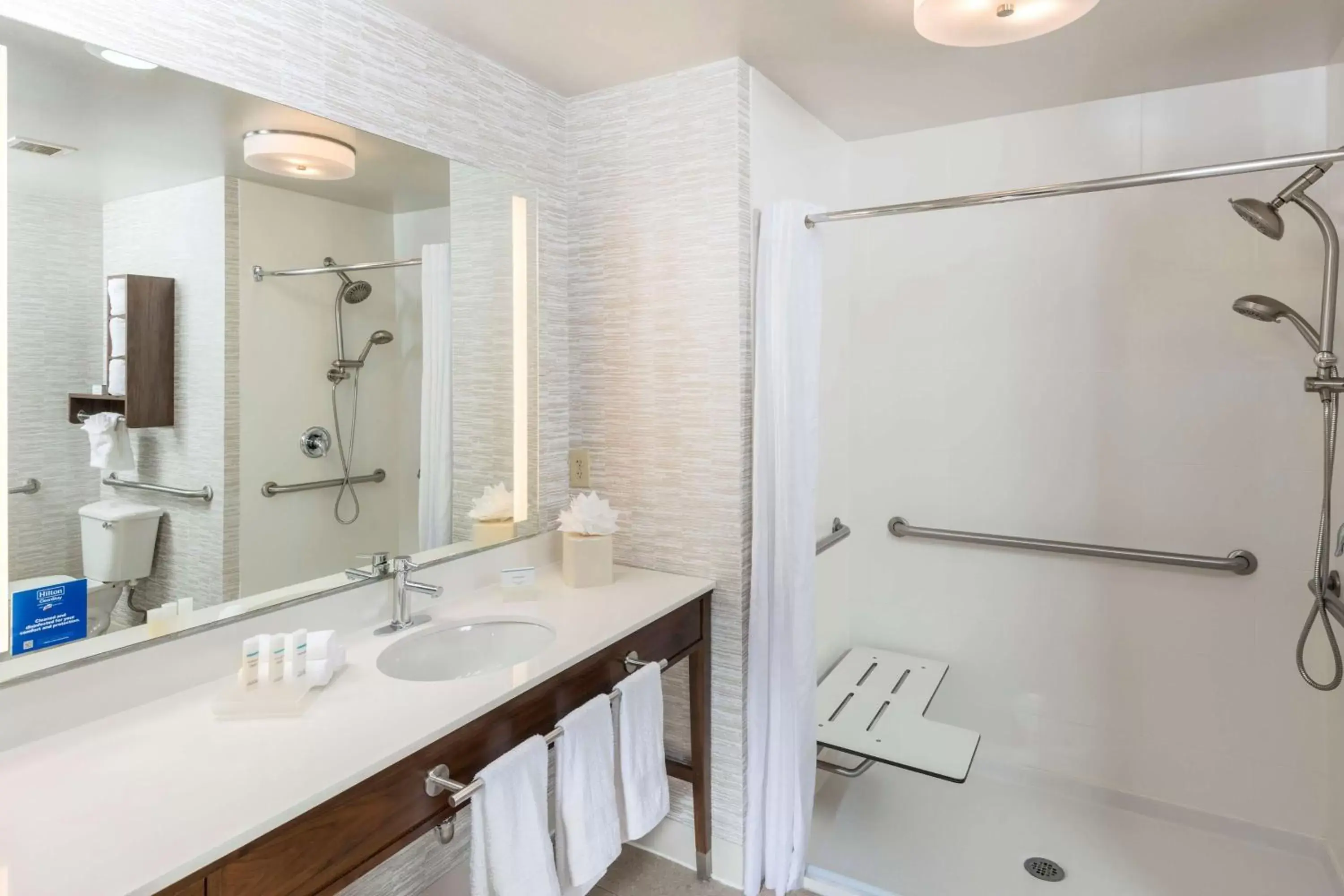 Bathroom in Homewood Suites by Hilton Mount Laurel