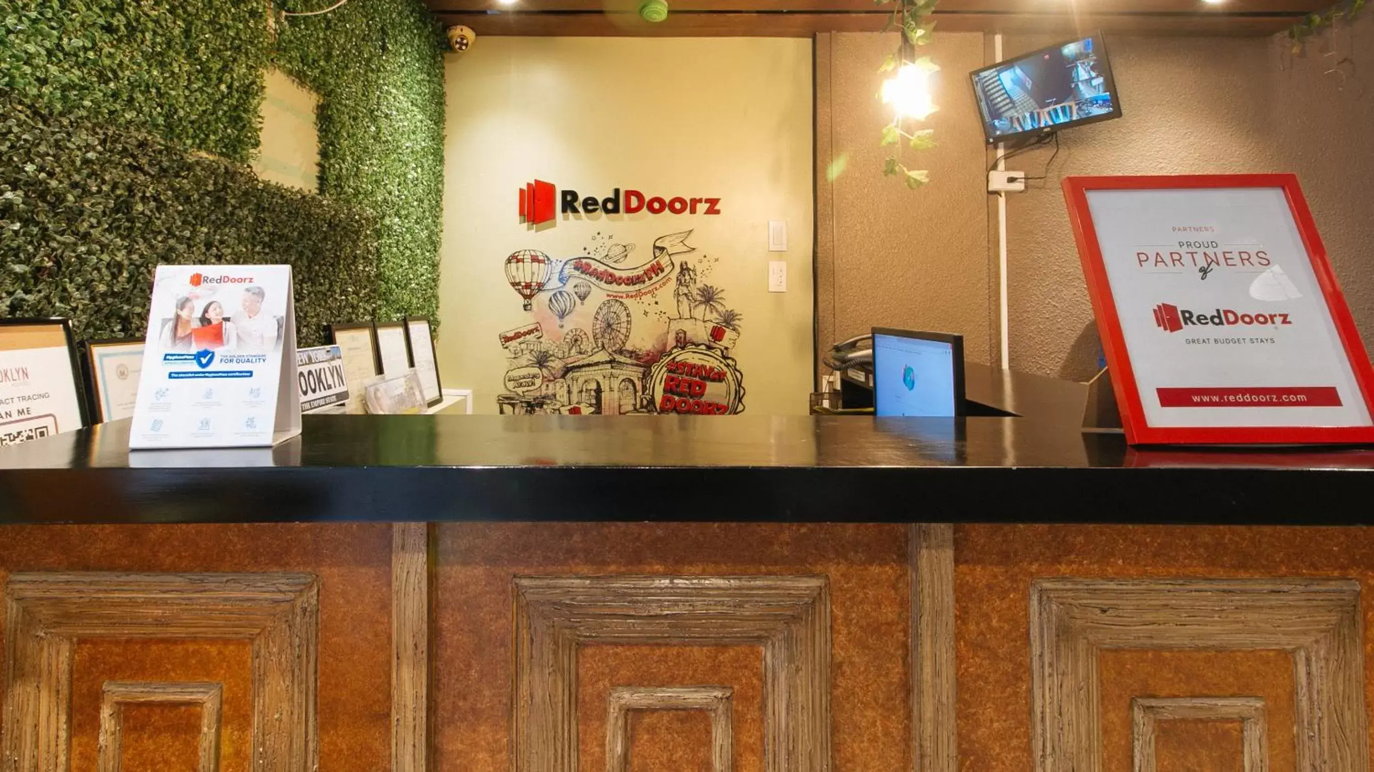 Lobby or reception in RedDoorz near Fishermall Quezon City