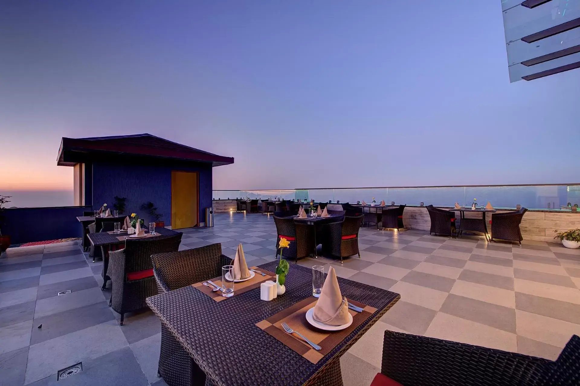 Balcony/Terrace, Restaurant/Places to Eat in Best Western Plus Revanta Mcleod Ganj