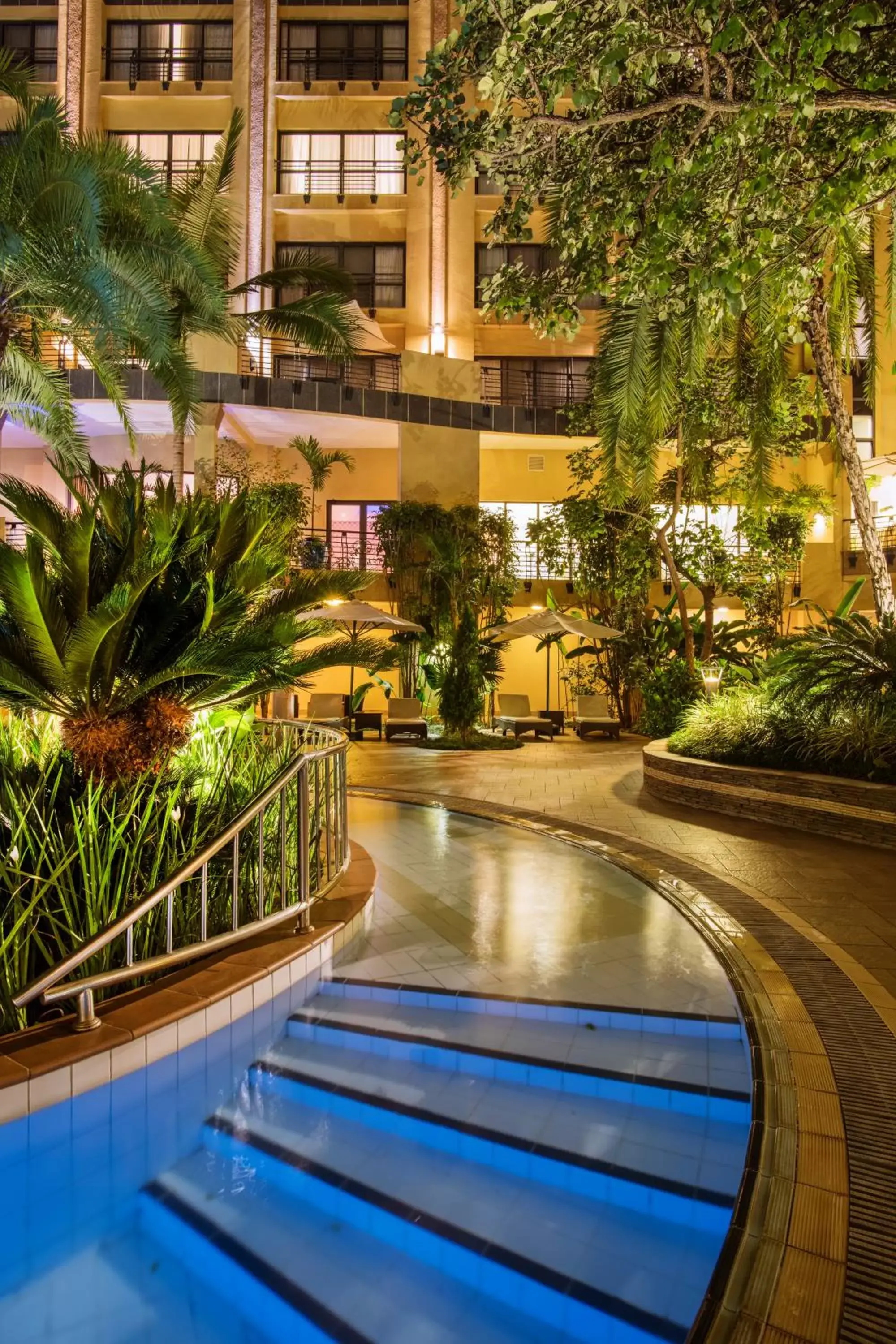 Pool view, Swimming Pool in Kigali Serena Hotel