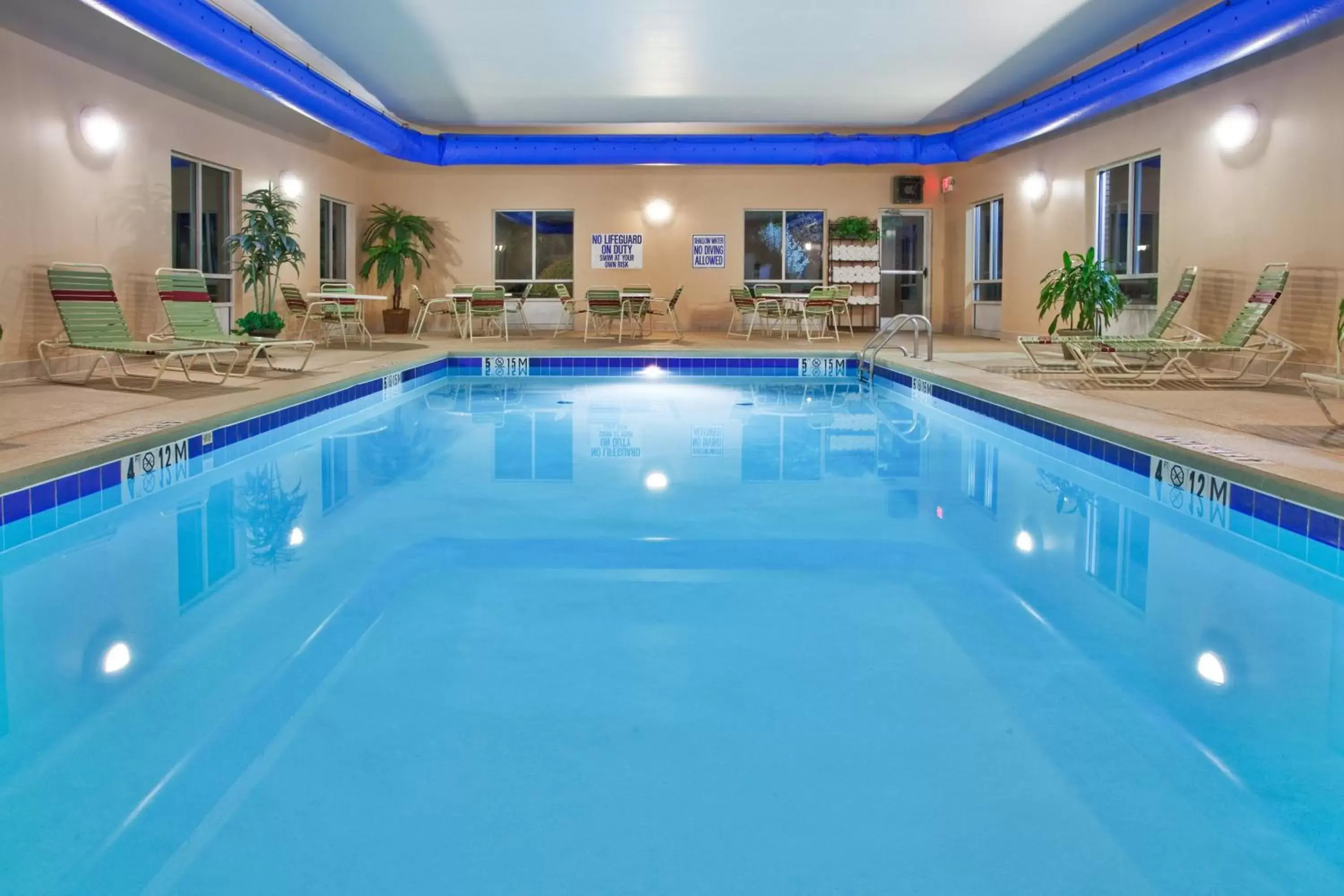 Swimming pool in Holiday Inn Express Hotel & Suites Greenville-I-85 & Woodruff Road, an IHG Hotel