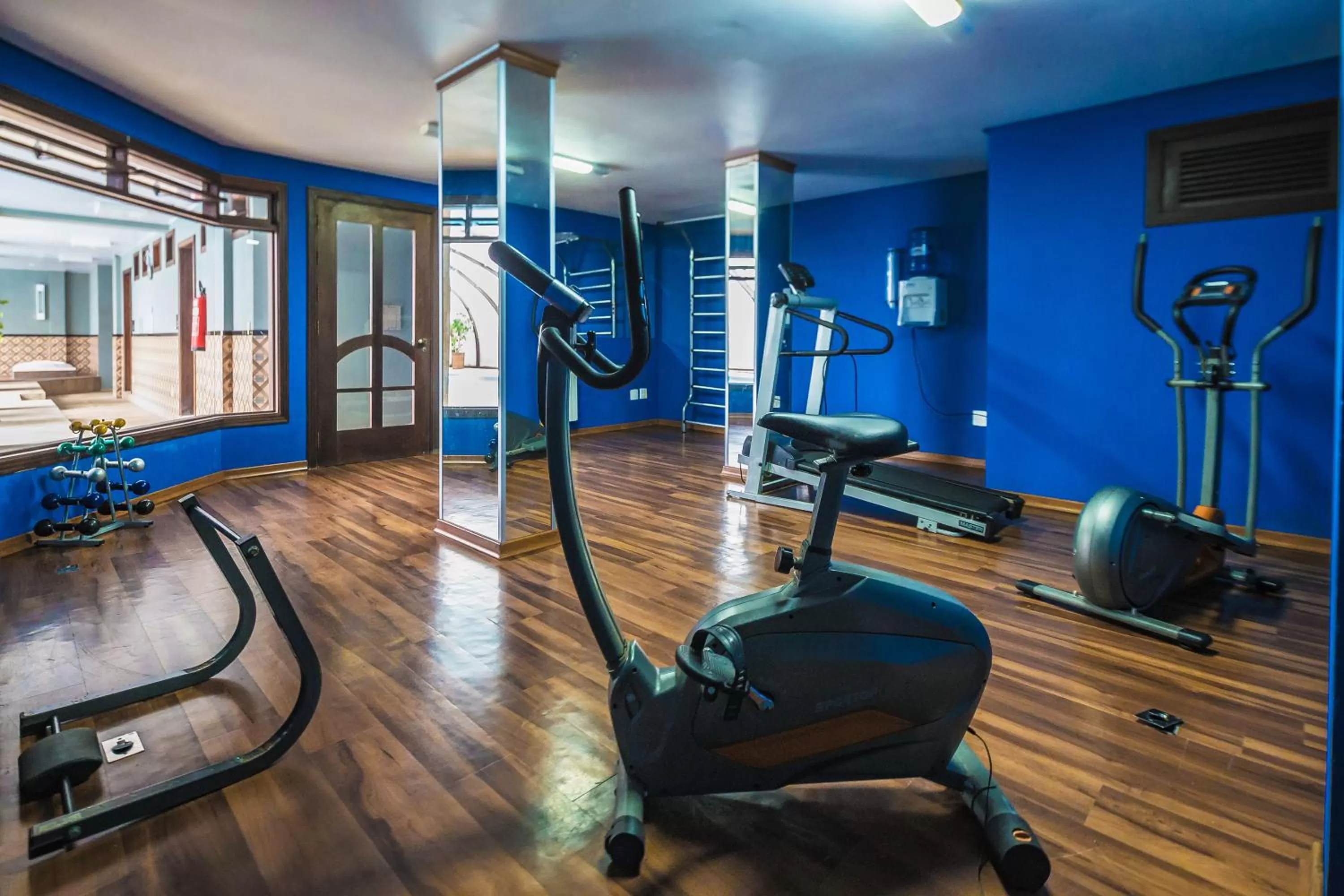 Fitness centre/facilities in Hotel Serra Nevada