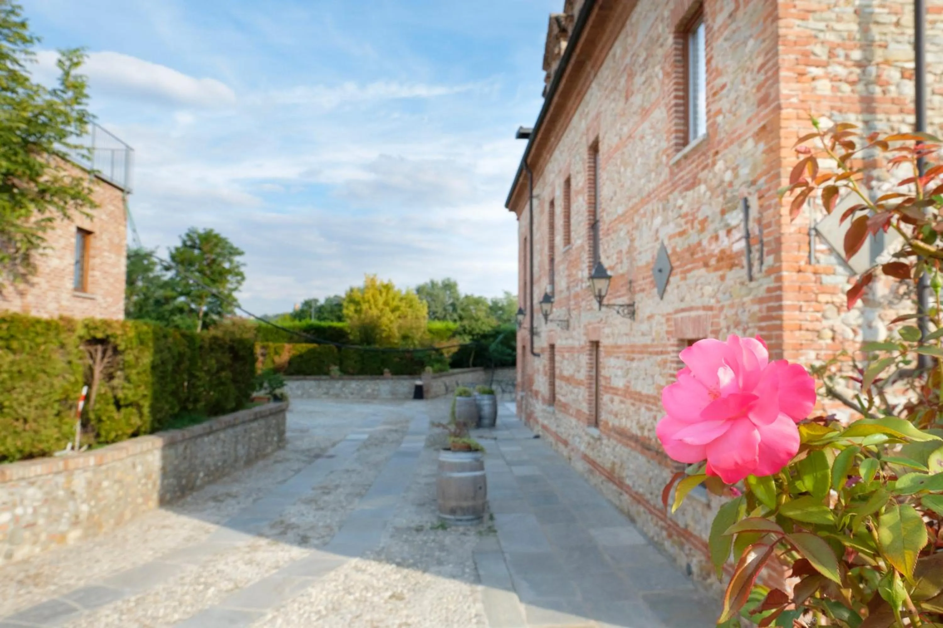 Garden view in Hotel Le Botti