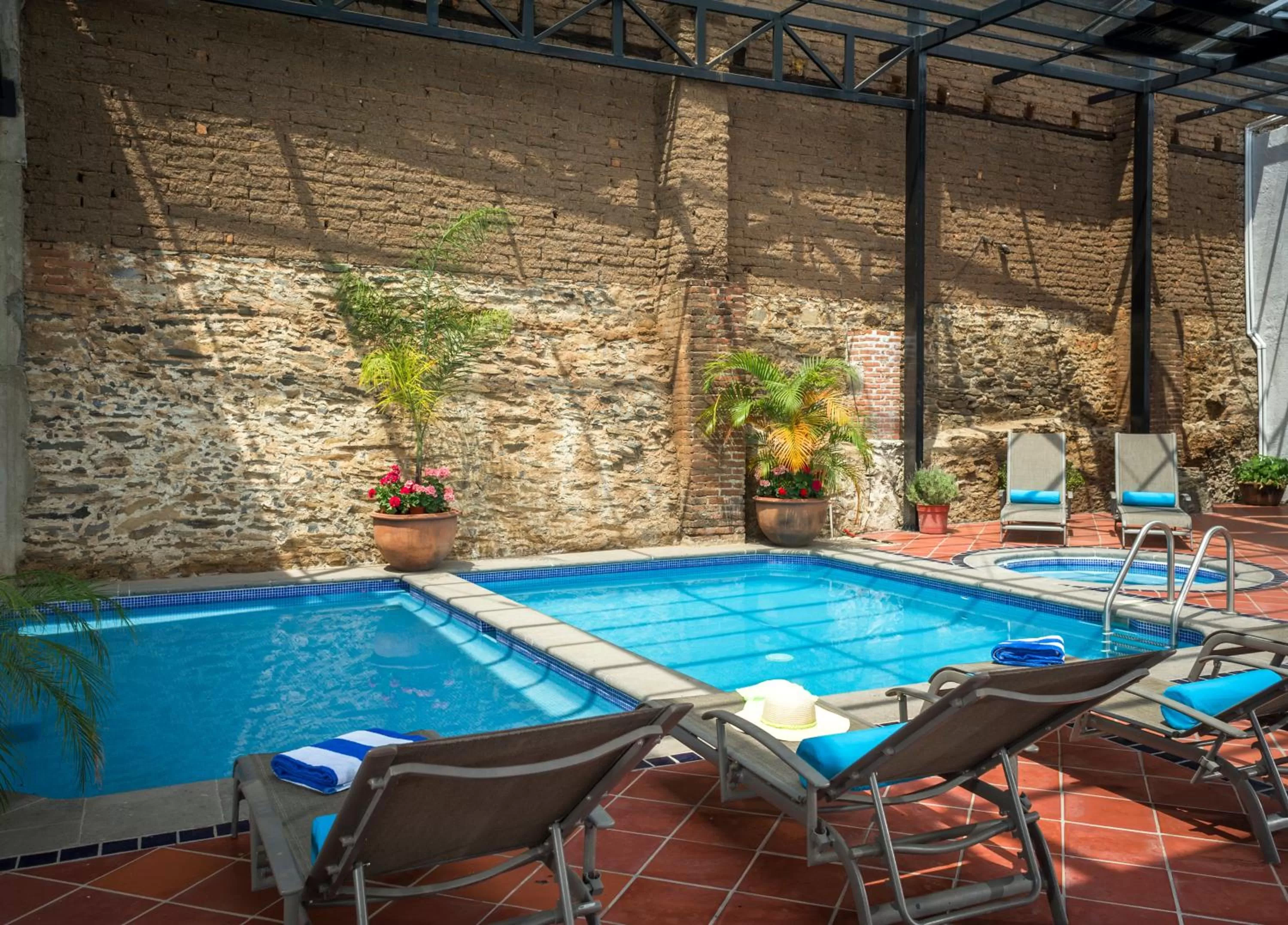 Swimming pool in Hotel Tapalpa de Mis Amores