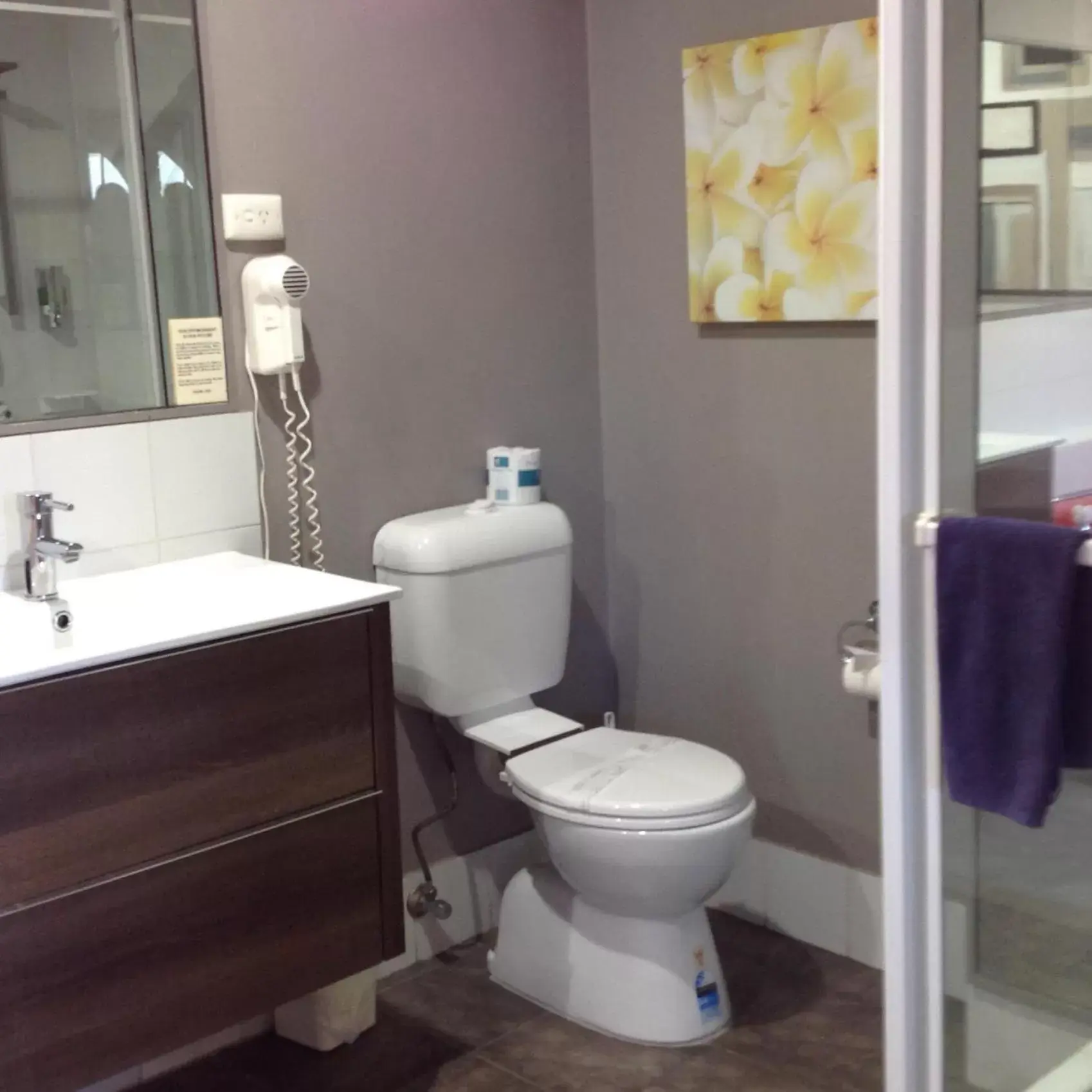 Bathroom in Avlon Gardens Motel