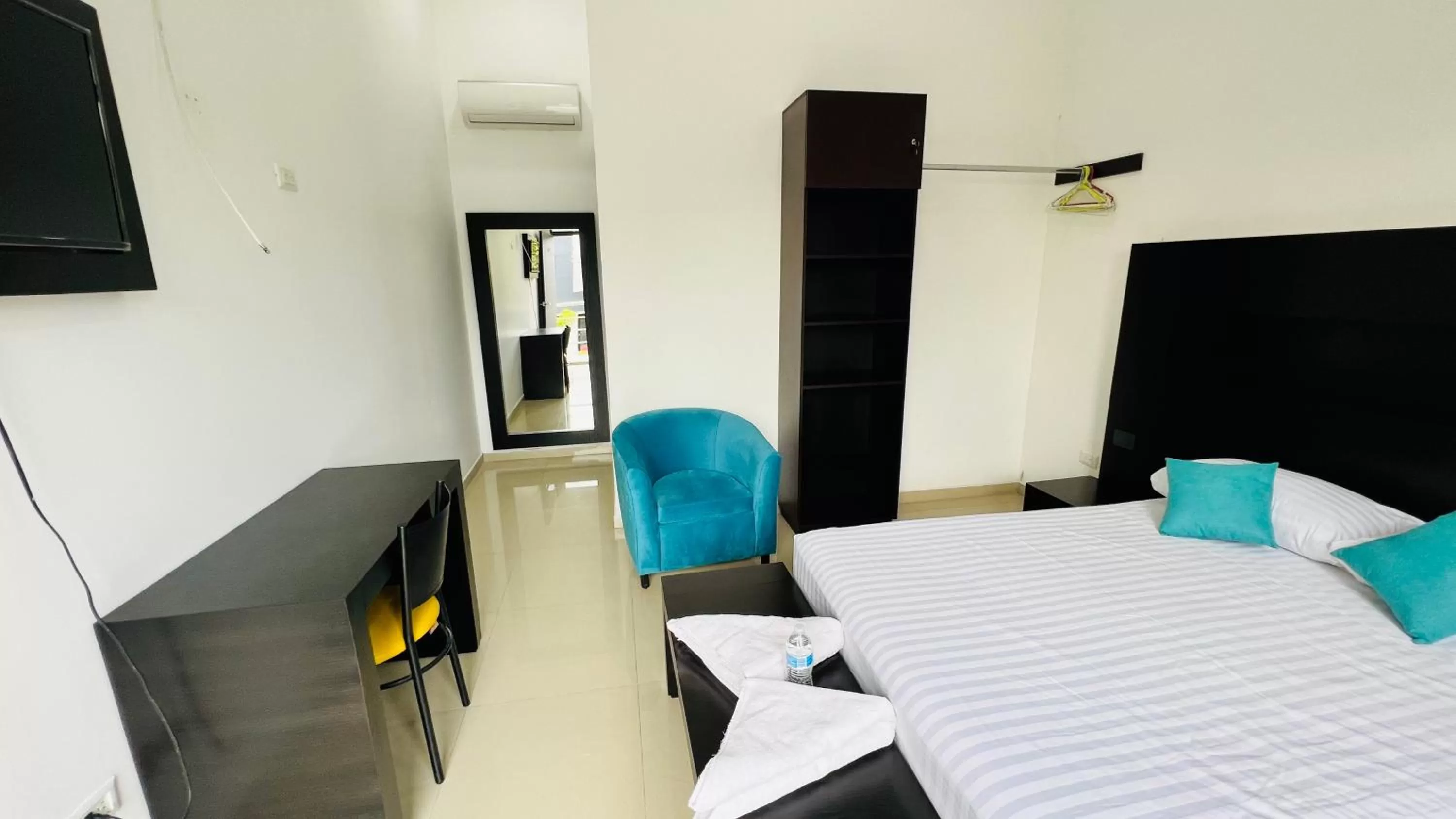 Bed in Hotel Villa Pralaya