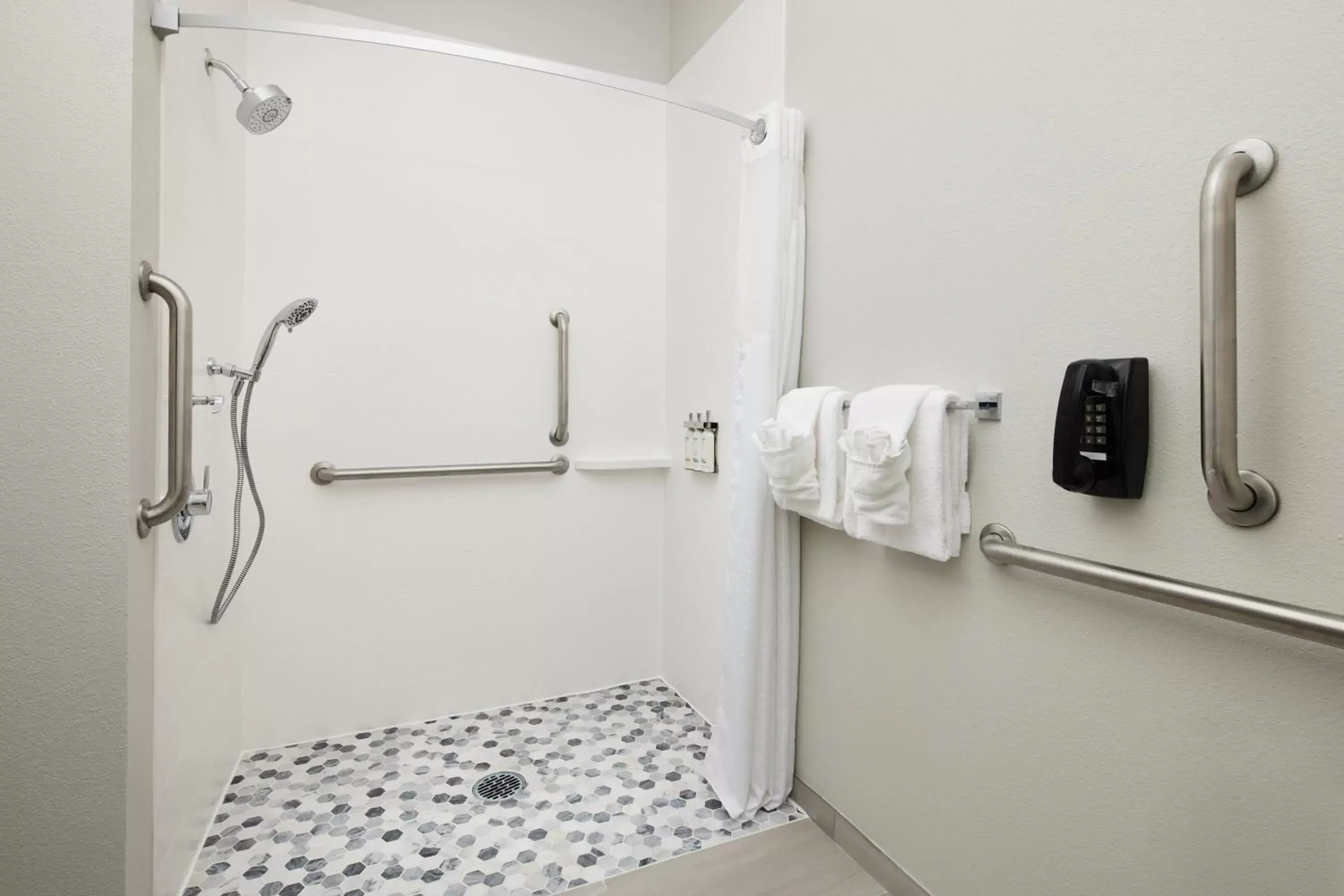 Bathroom in Holiday Inn Express and Suites Wheeling, an IHG Hotel