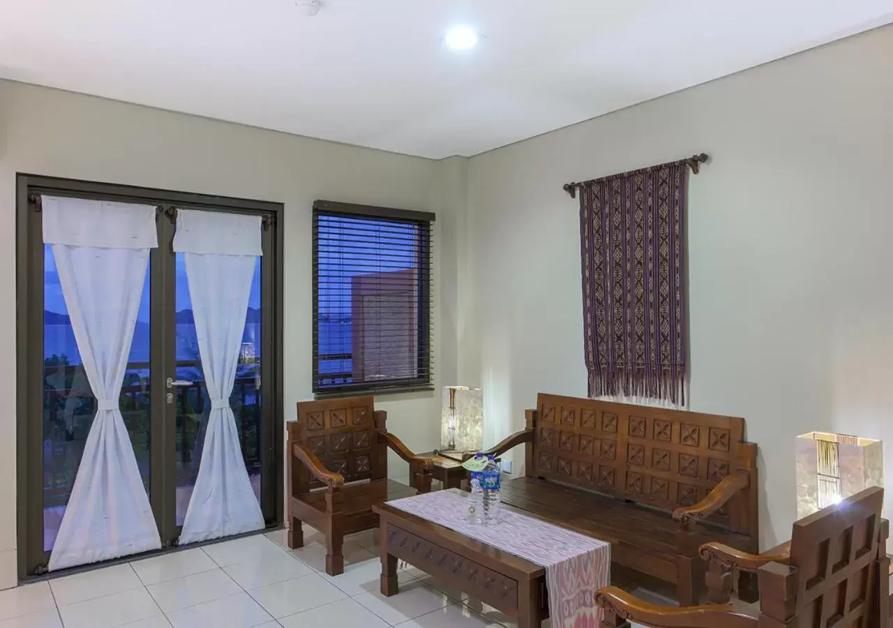 Seating Area in The Jayakarta Suites Komodo Flores