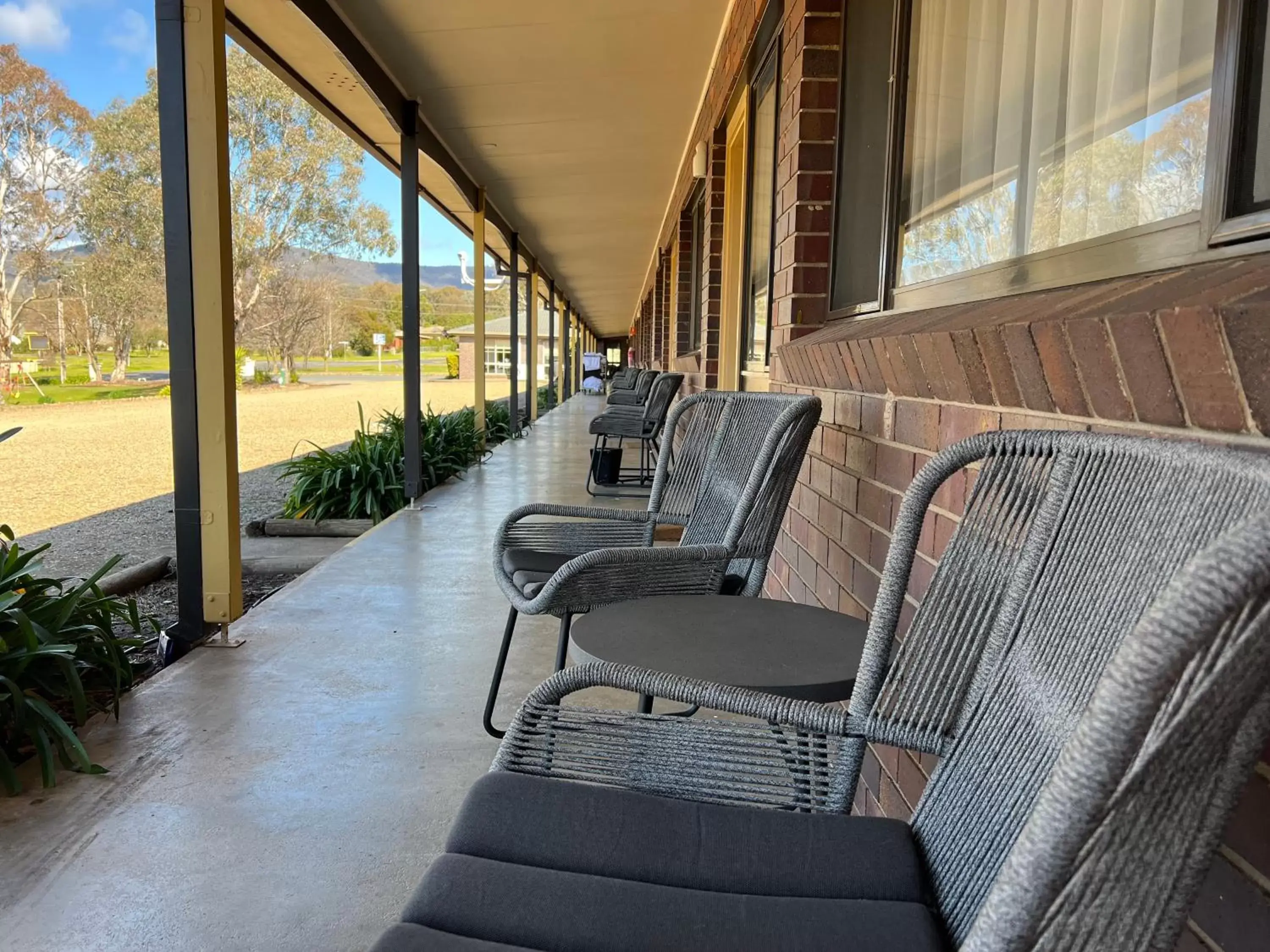 Seating Area in Tumut Valley Motel