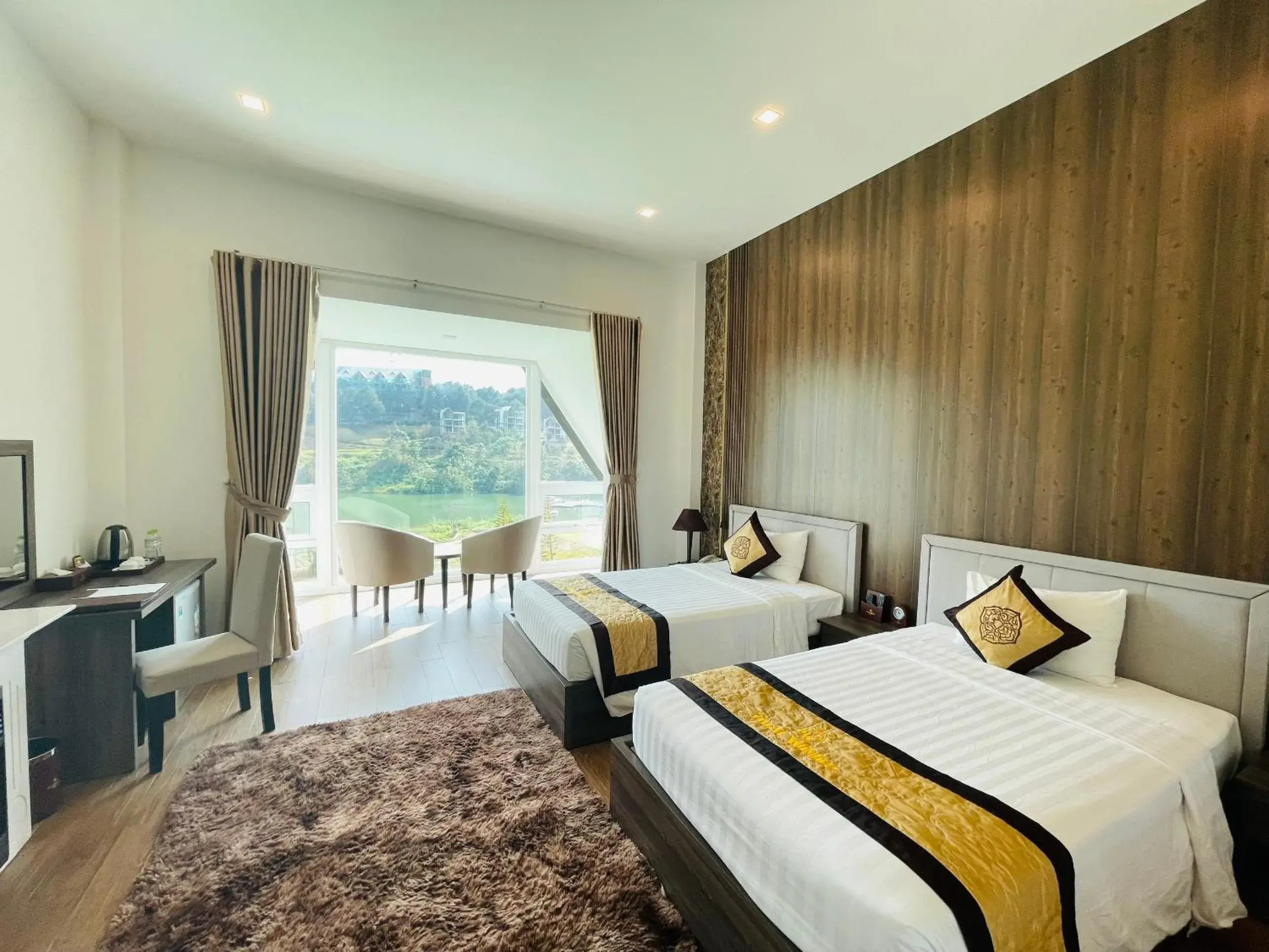 Bedroom, Mountain View in Dalat Wonder  Resort