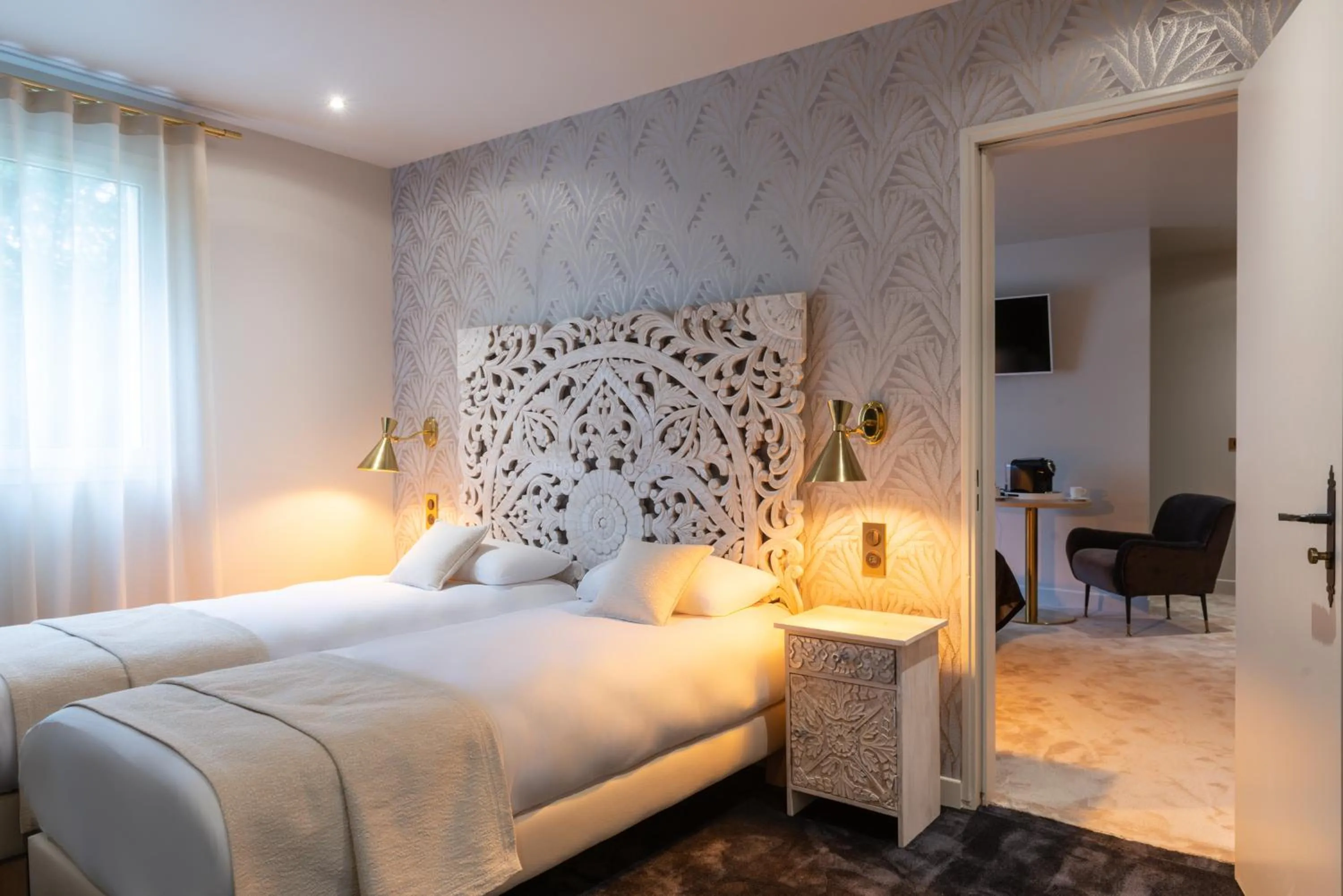 Bed in The Originals Boutique, Parc Hôtel, Orléans Sud