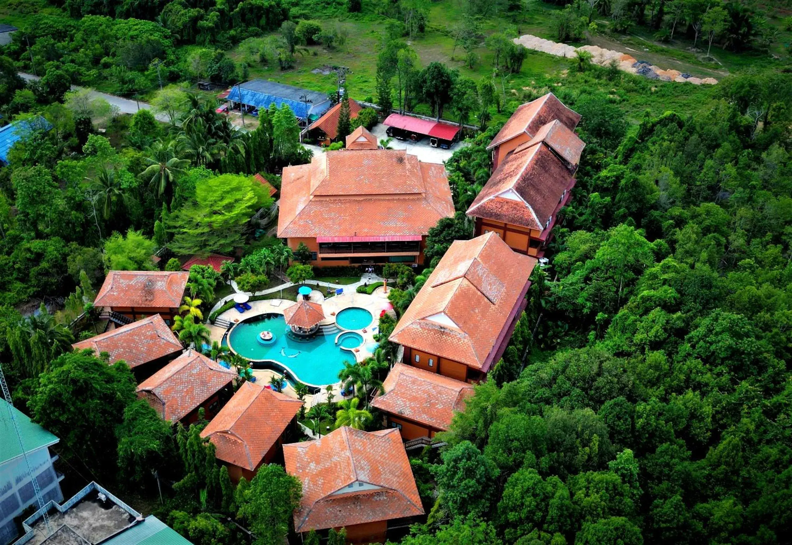 Property building, Bird's-eye View in Andamanee Boutique Resort Aonang Krabi - SHA Extra Plus