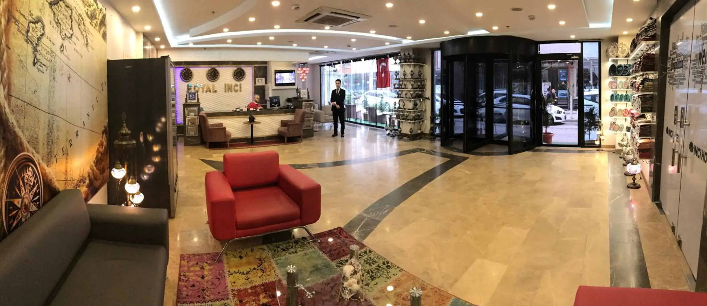 Lobby or reception, Lobby/Reception in Royal İnci Spa Hotel