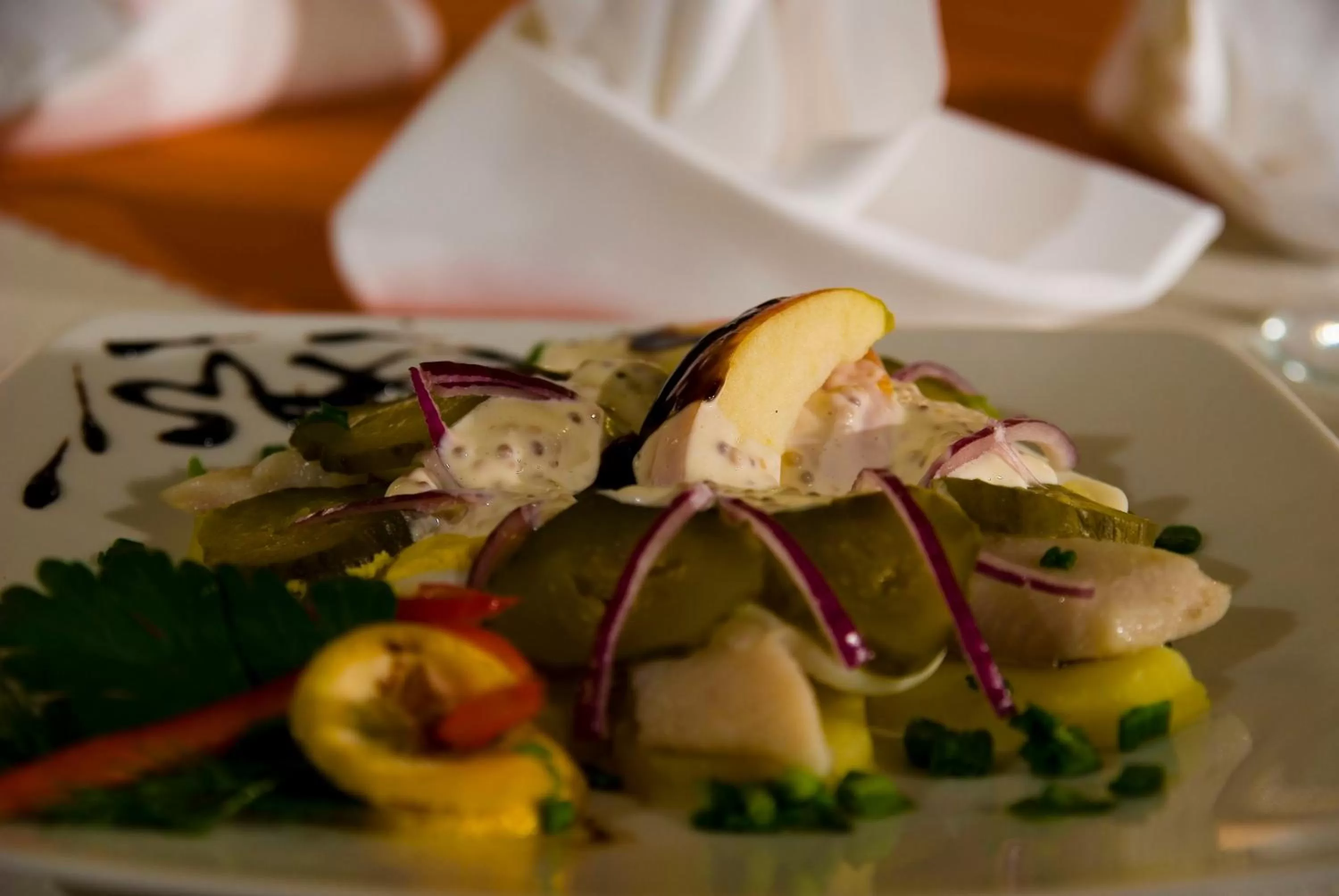 Food and drinks in Hotel Restauracja Caspar