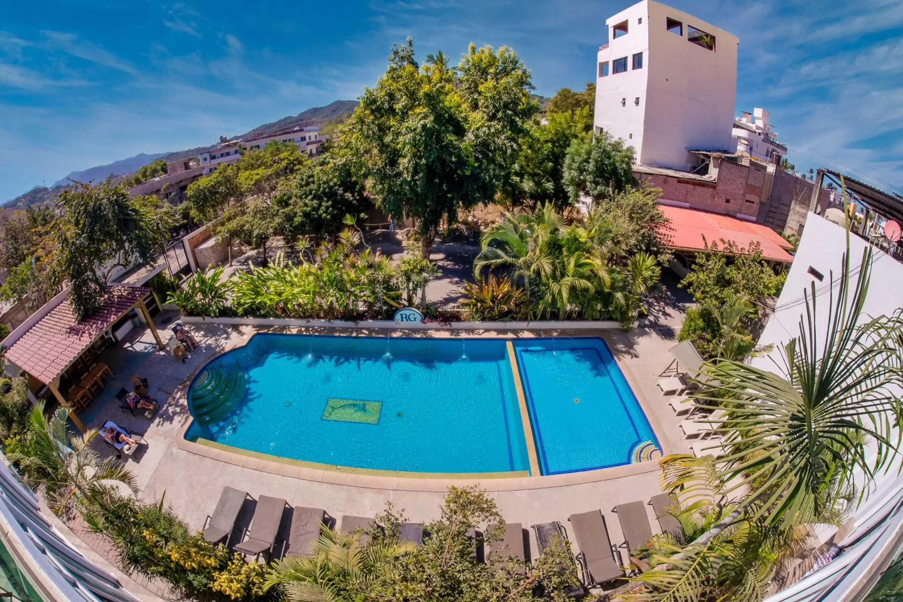 Pool View in Rega suites