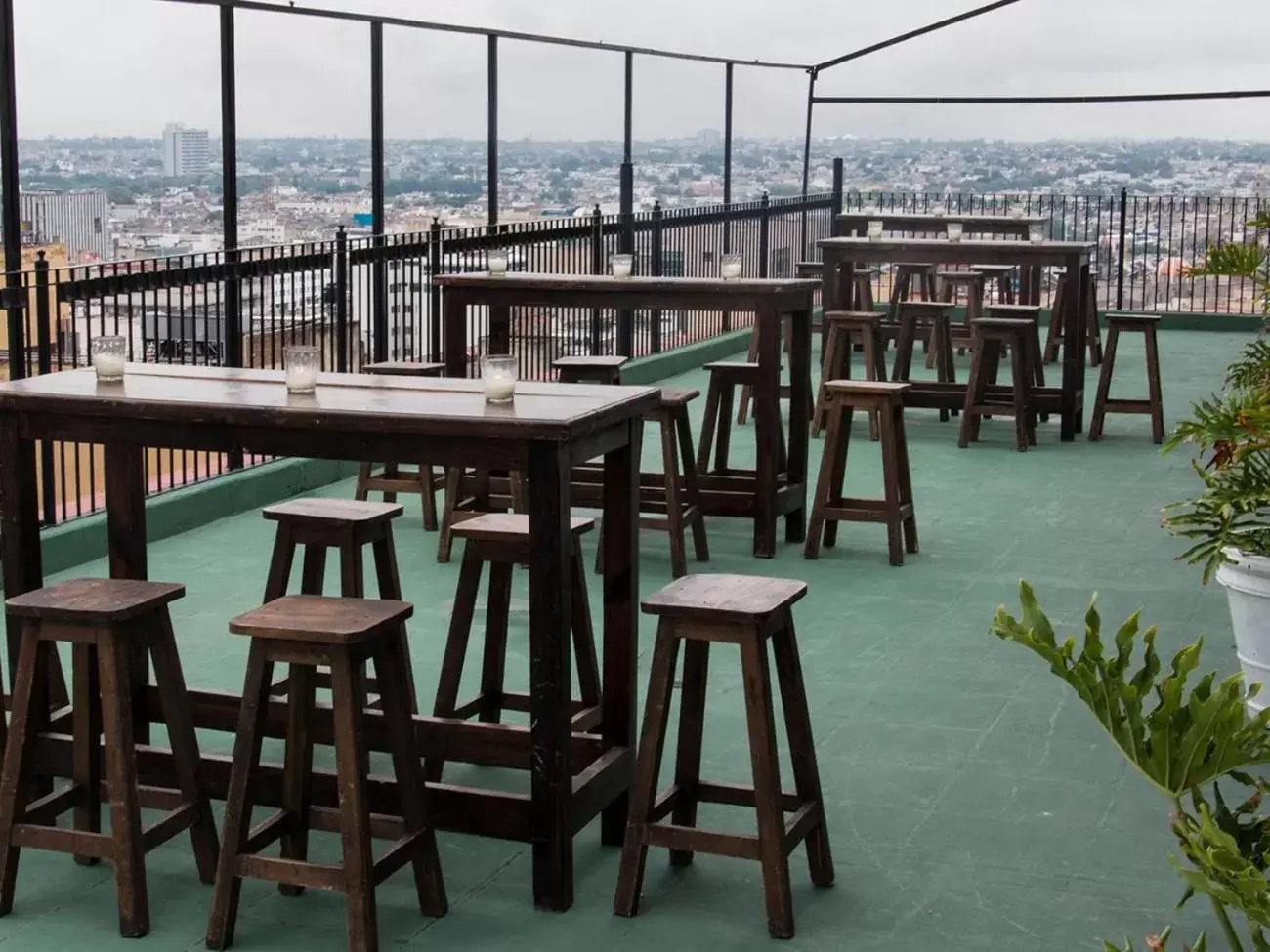 Balcony/Terrace, Restaurant/Places to Eat in Hotel Fenix