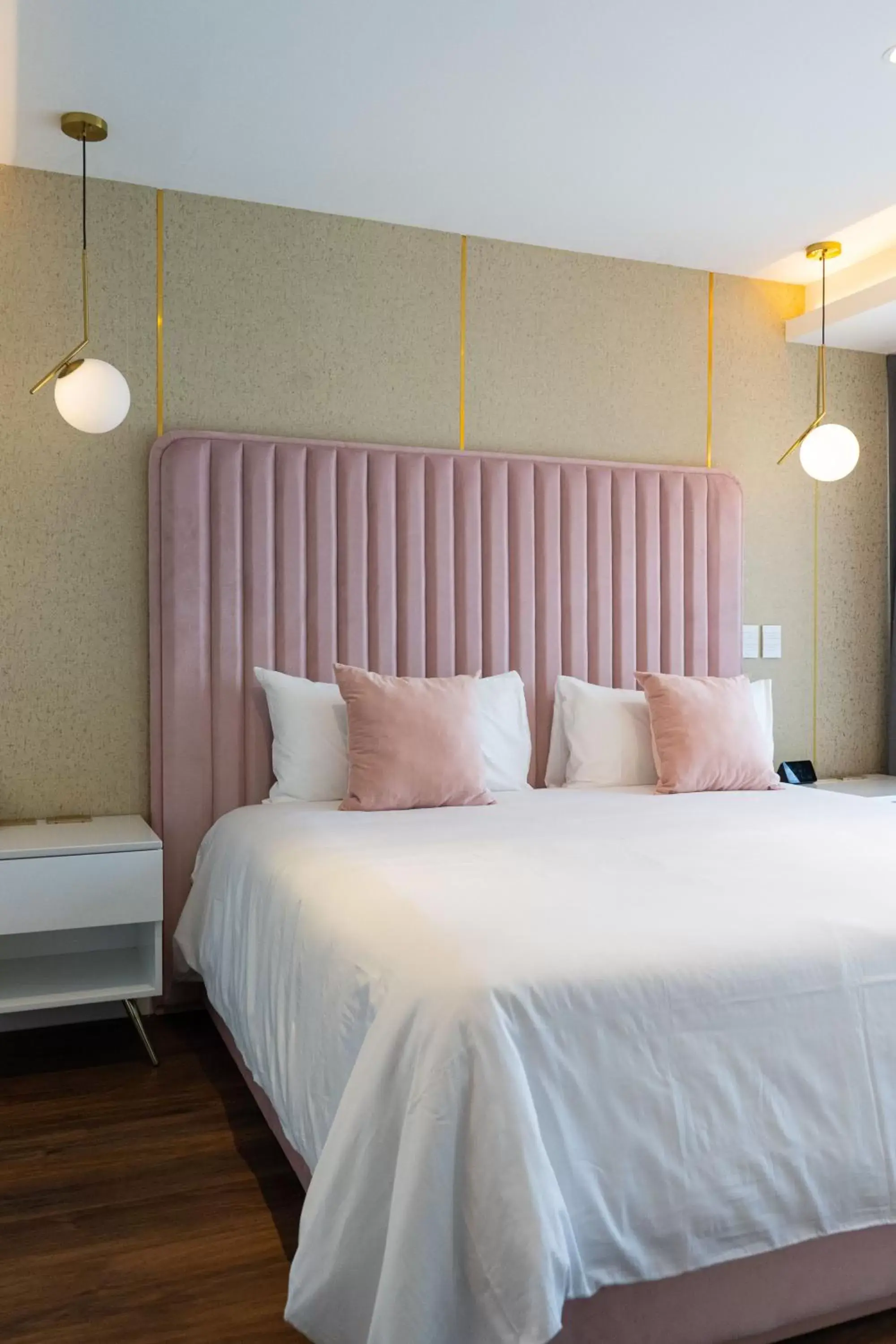 Bed in Casa Cuarzo Hotel Boutique