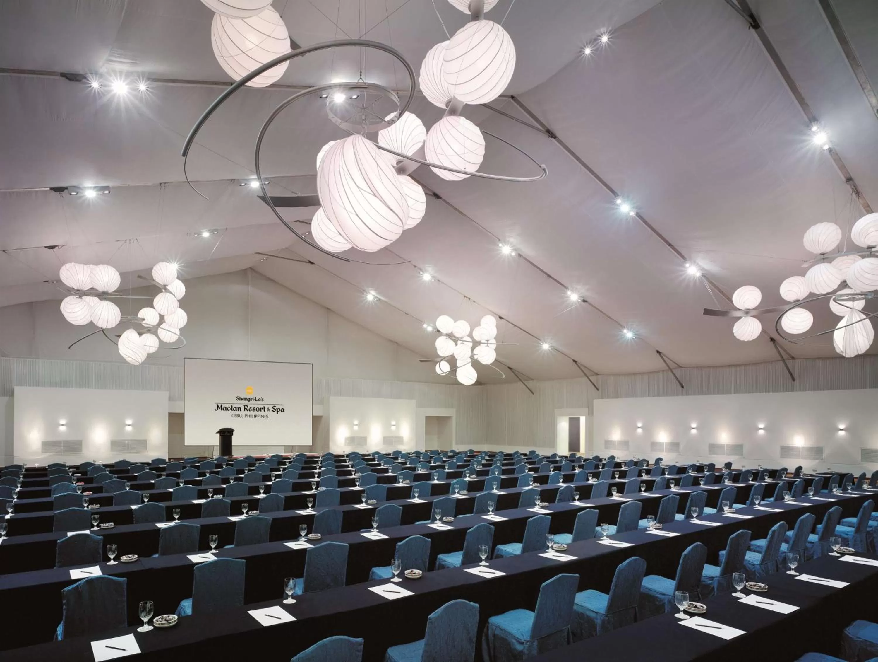 On site in Shangri-La Mactan, Cebu