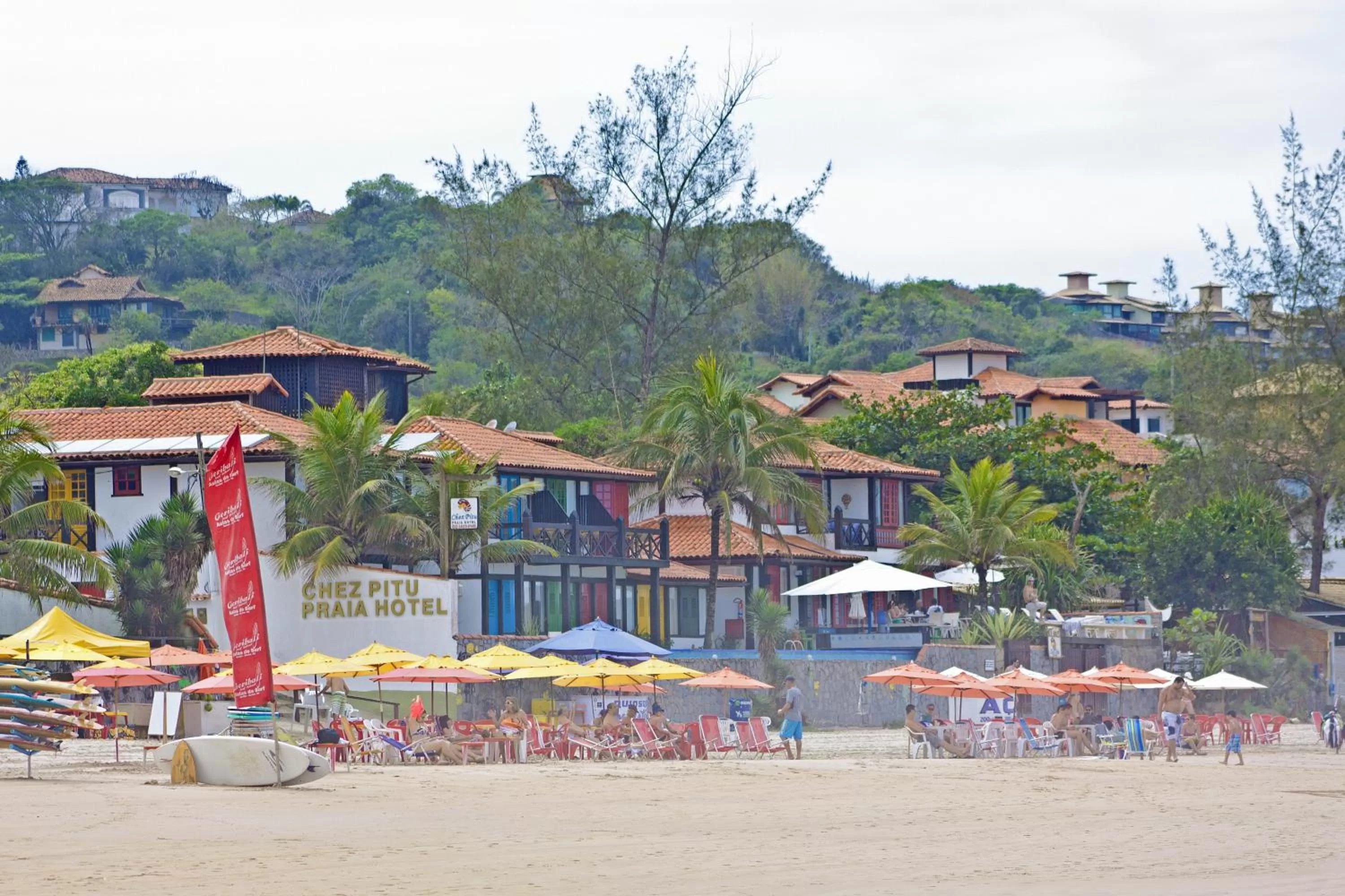 Beach in Chez Pitu Praia Hotel