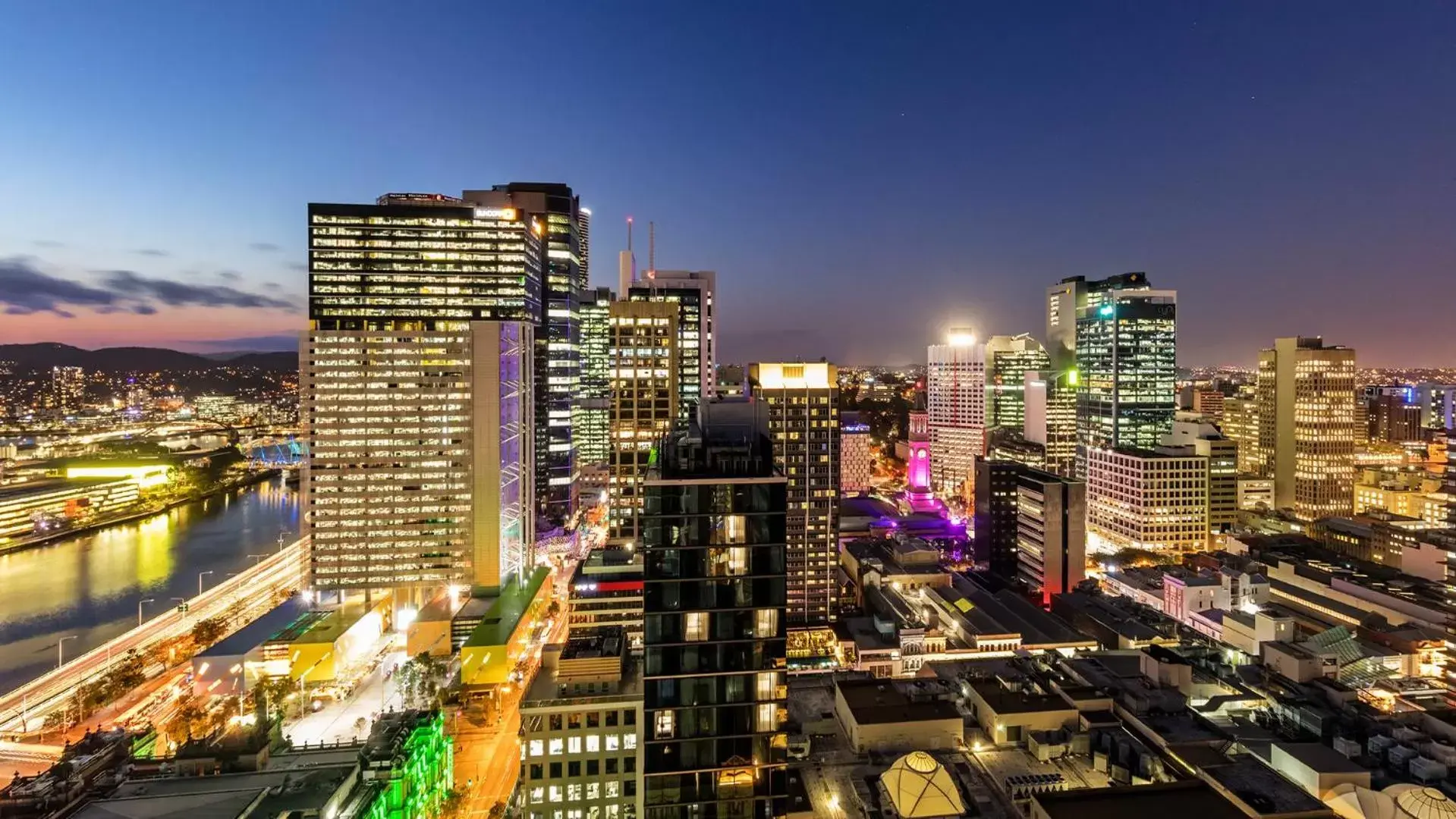 View (from property/room) in Oaks Brisbane Casino Tower Suites