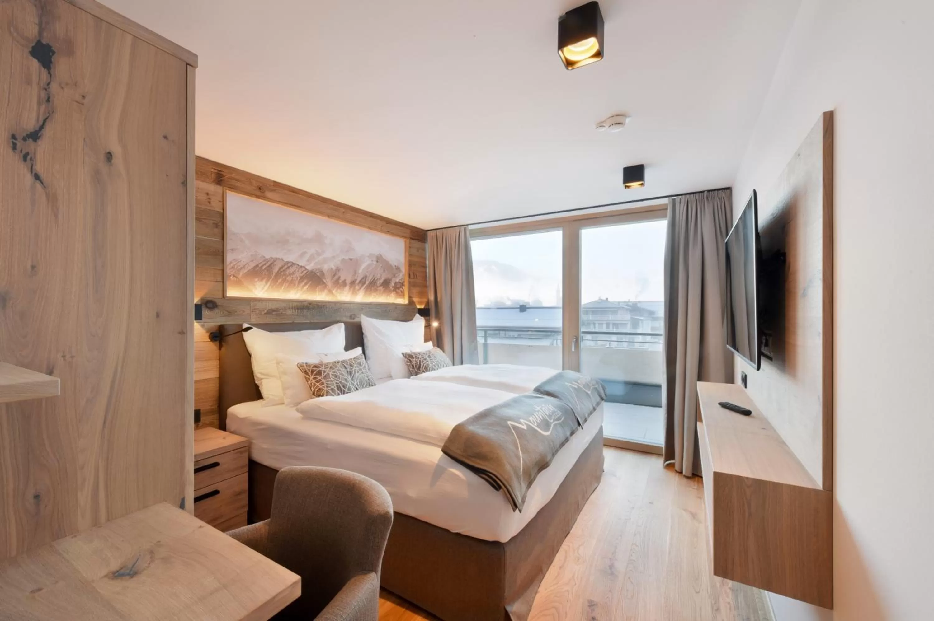 Photo of the whole room, Bed in Mountain Hotel Luis