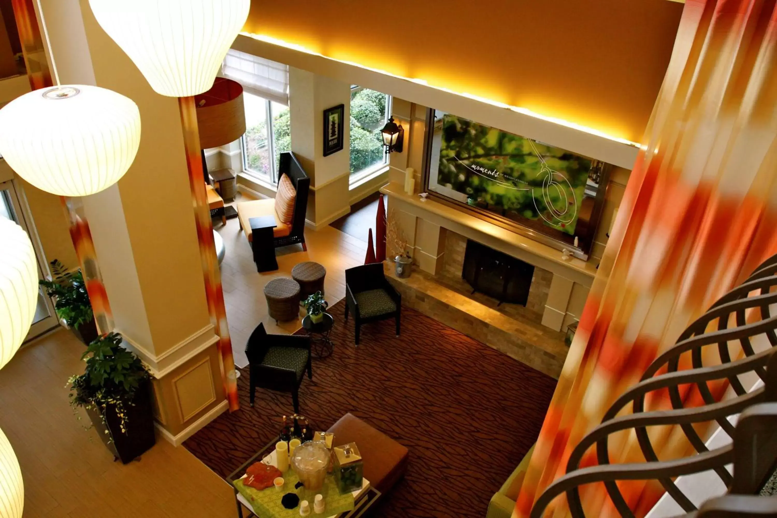 Lobby or reception, Restaurant/Places to Eat in Hilton Garden Inn Albany