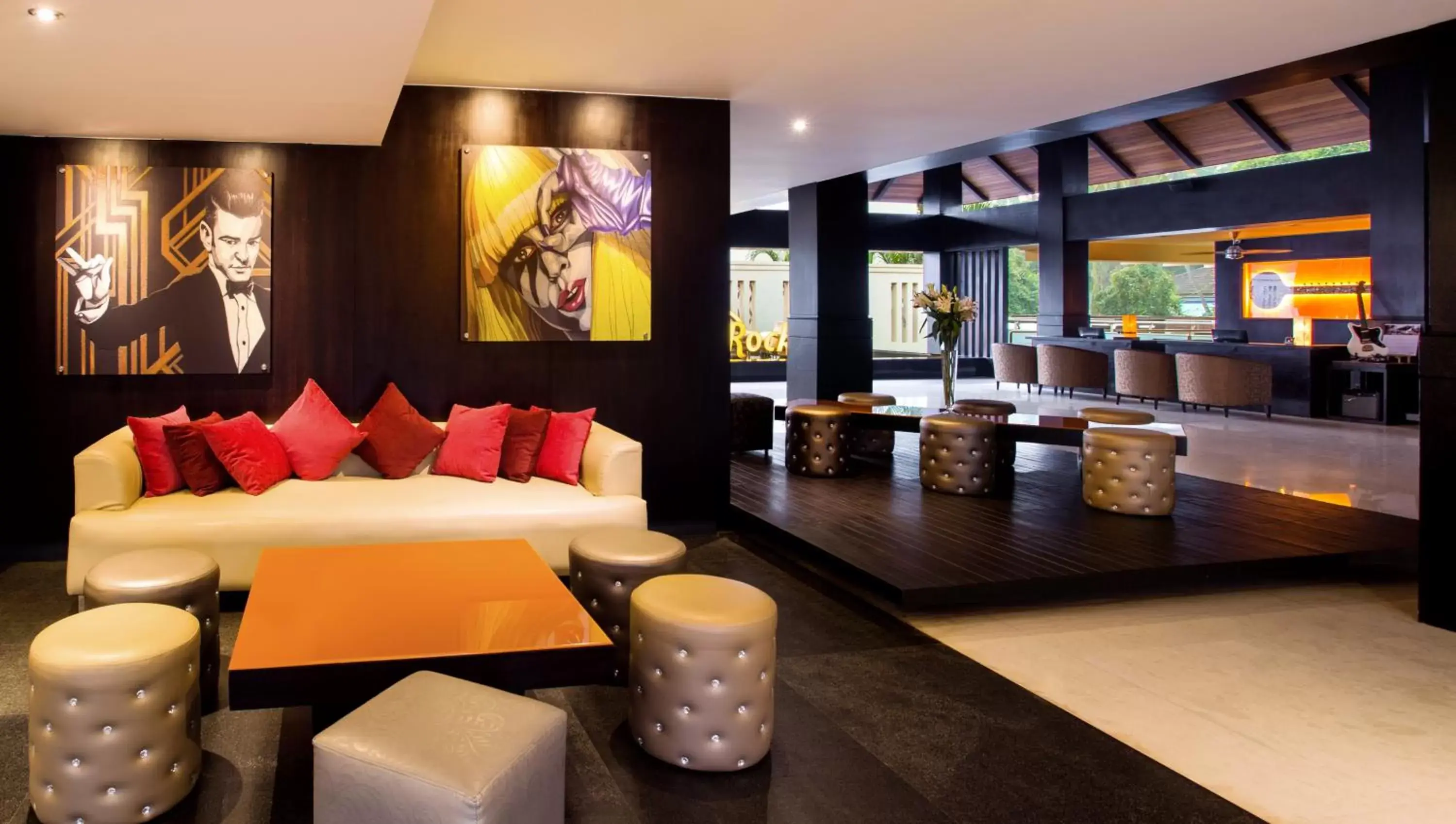 Lobby or reception in Hard Rock Hotel Goa Calangute Lobby or reception in Hard Rock Hotel Goa Calangute