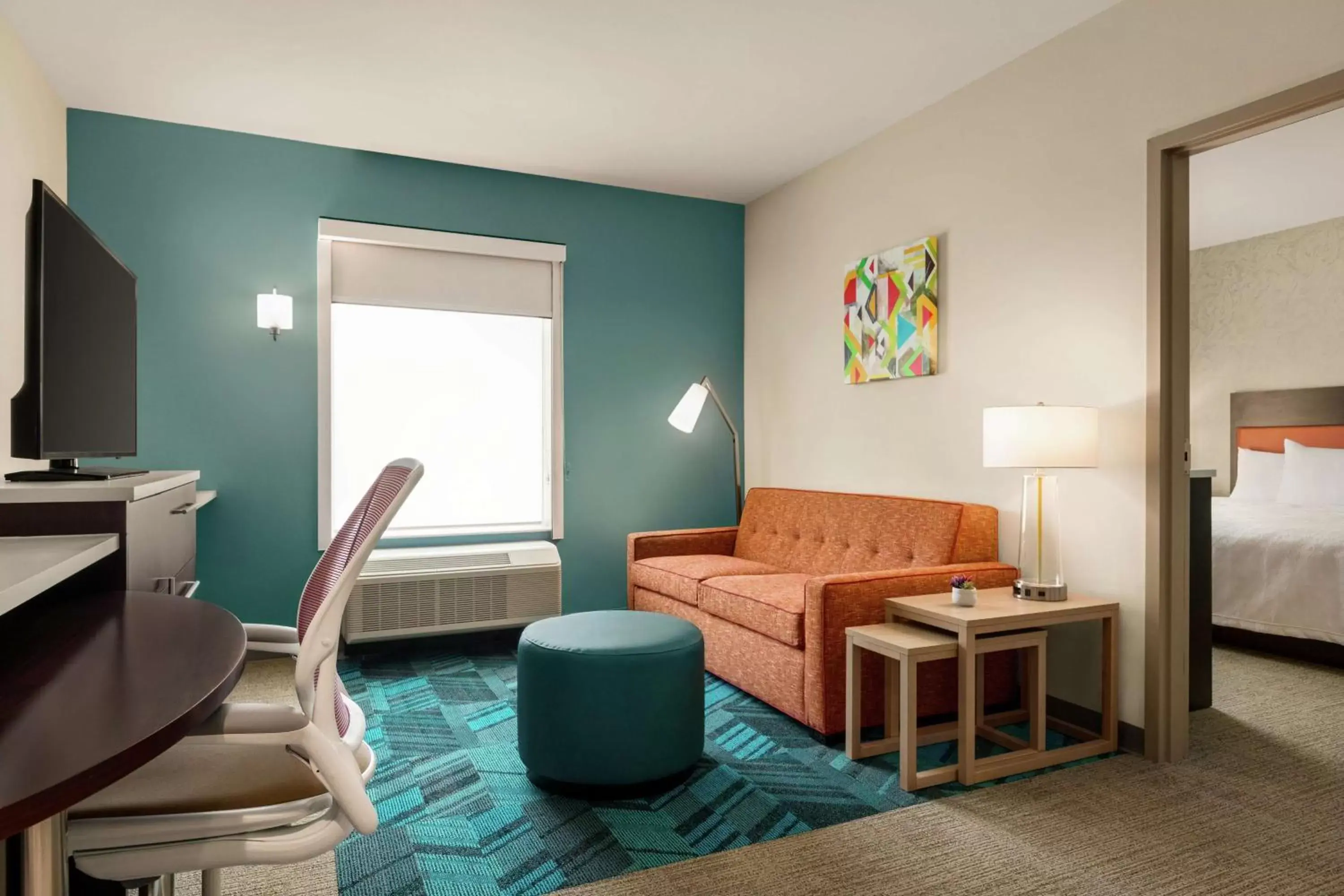 Bedroom, Seating Area in Home2 Suites By Hilton San Antonio North Stone Oak