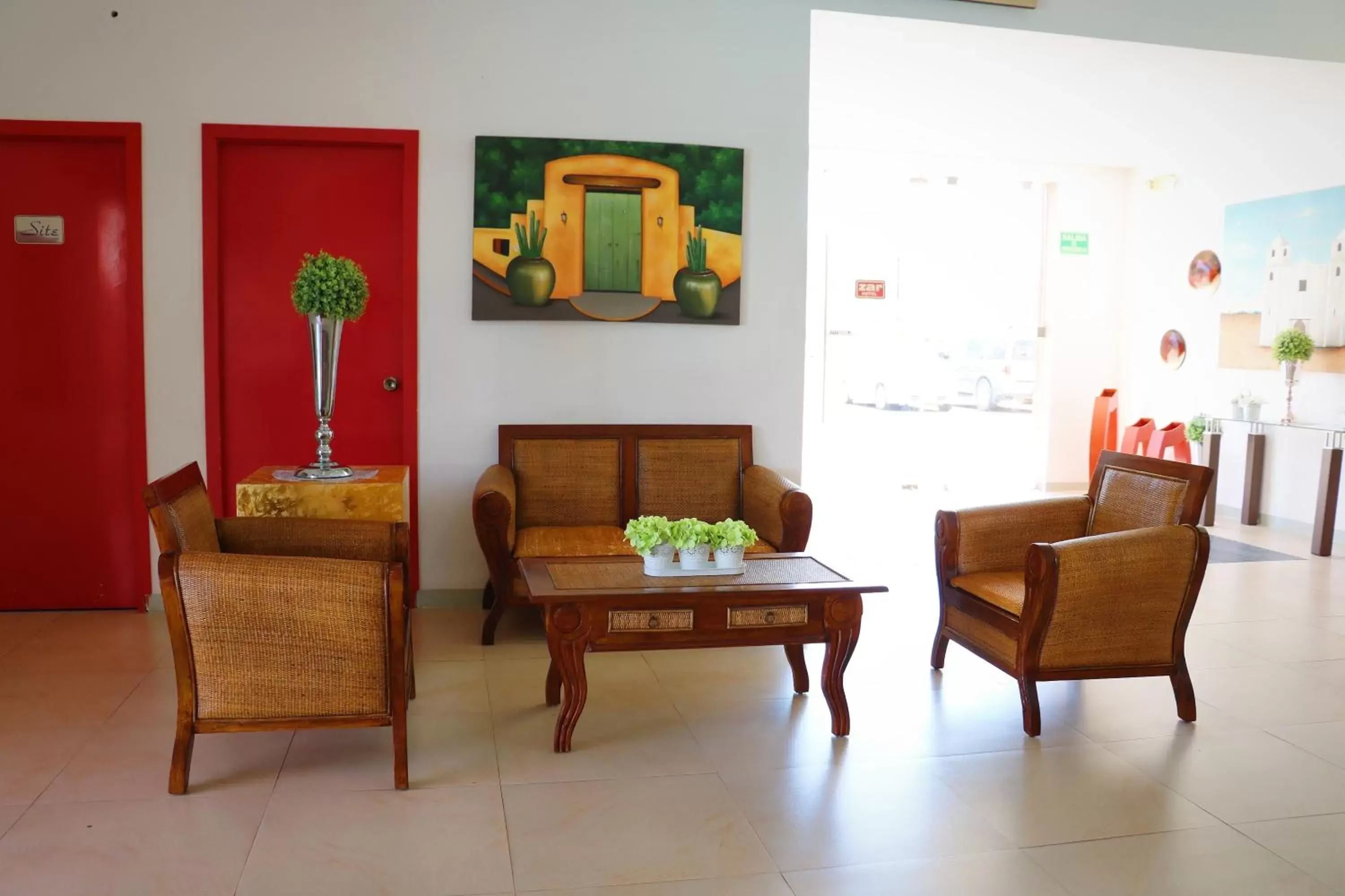 Seating Area in Hotel Zar La Paz