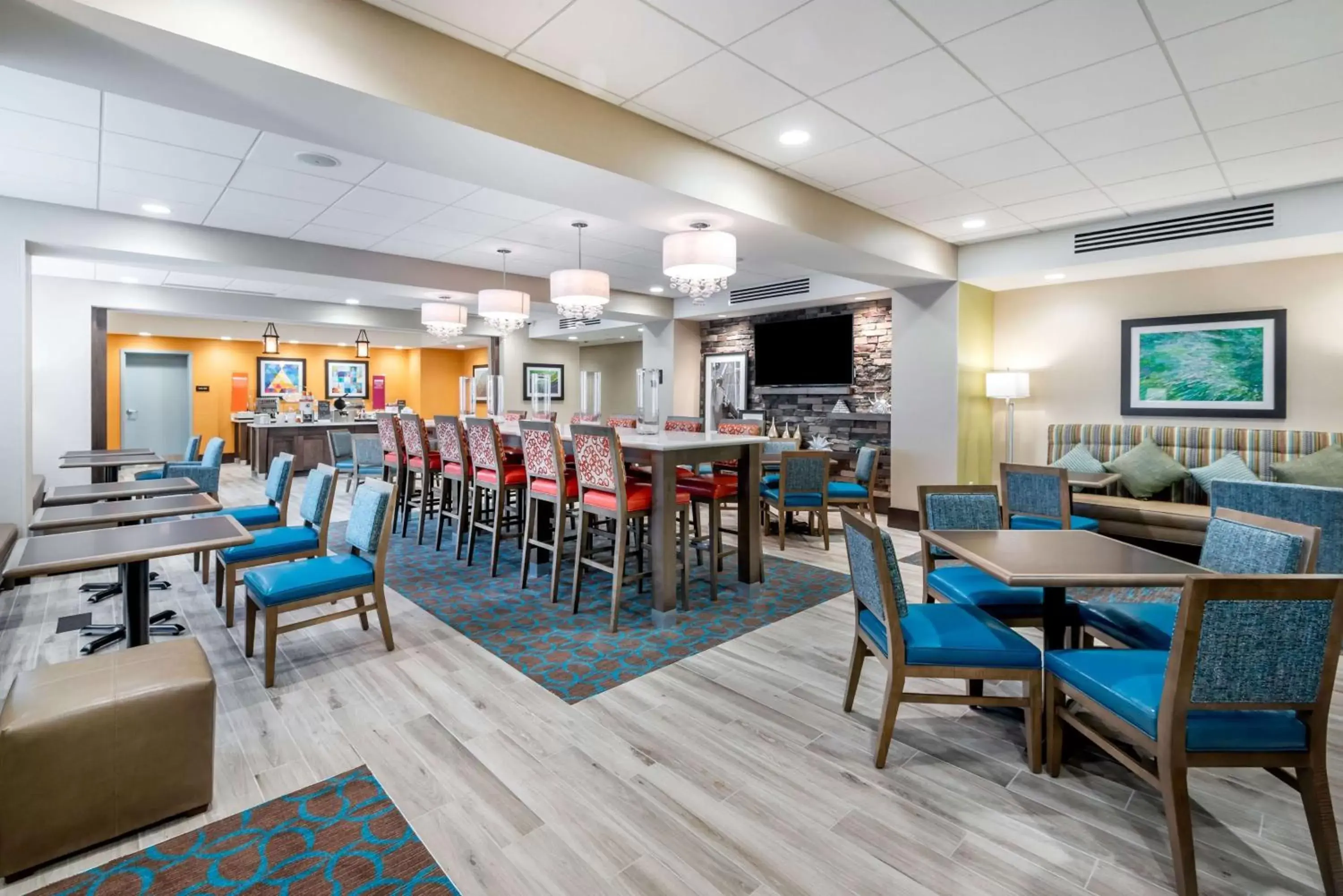 Dining area, Restaurant/Places to Eat in Hampton Inn Baltimore Bayview Campus