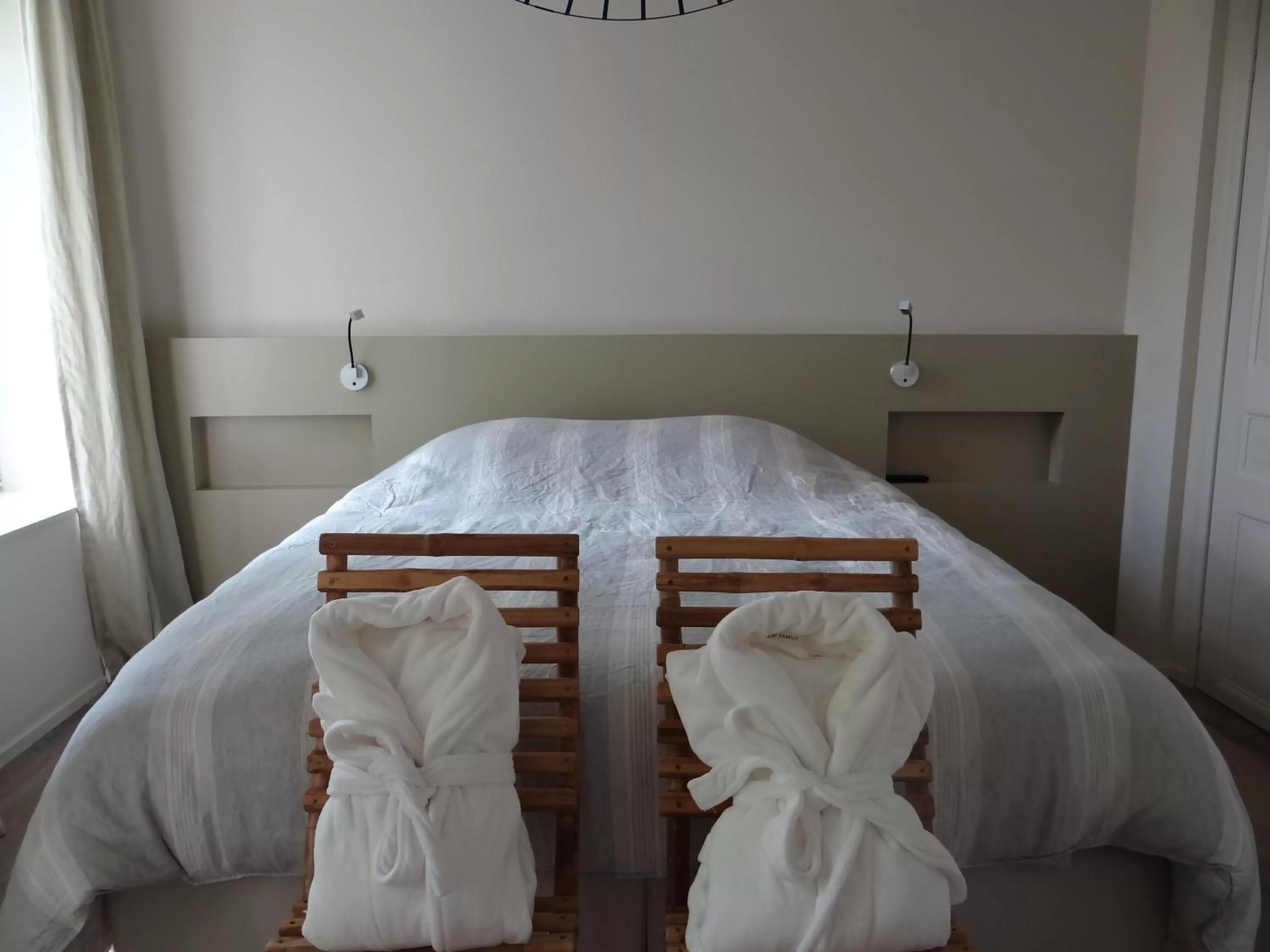 Bed in B&B Les Tilleuls