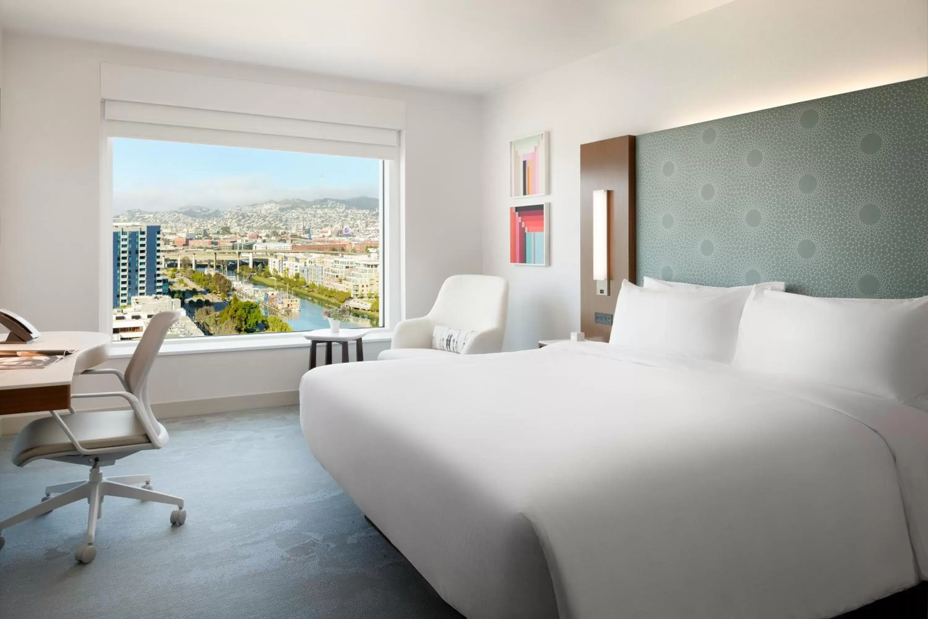 Photo of the whole room in LUMA Hotel San Francisco - #1 Hottest New Hotel in the US