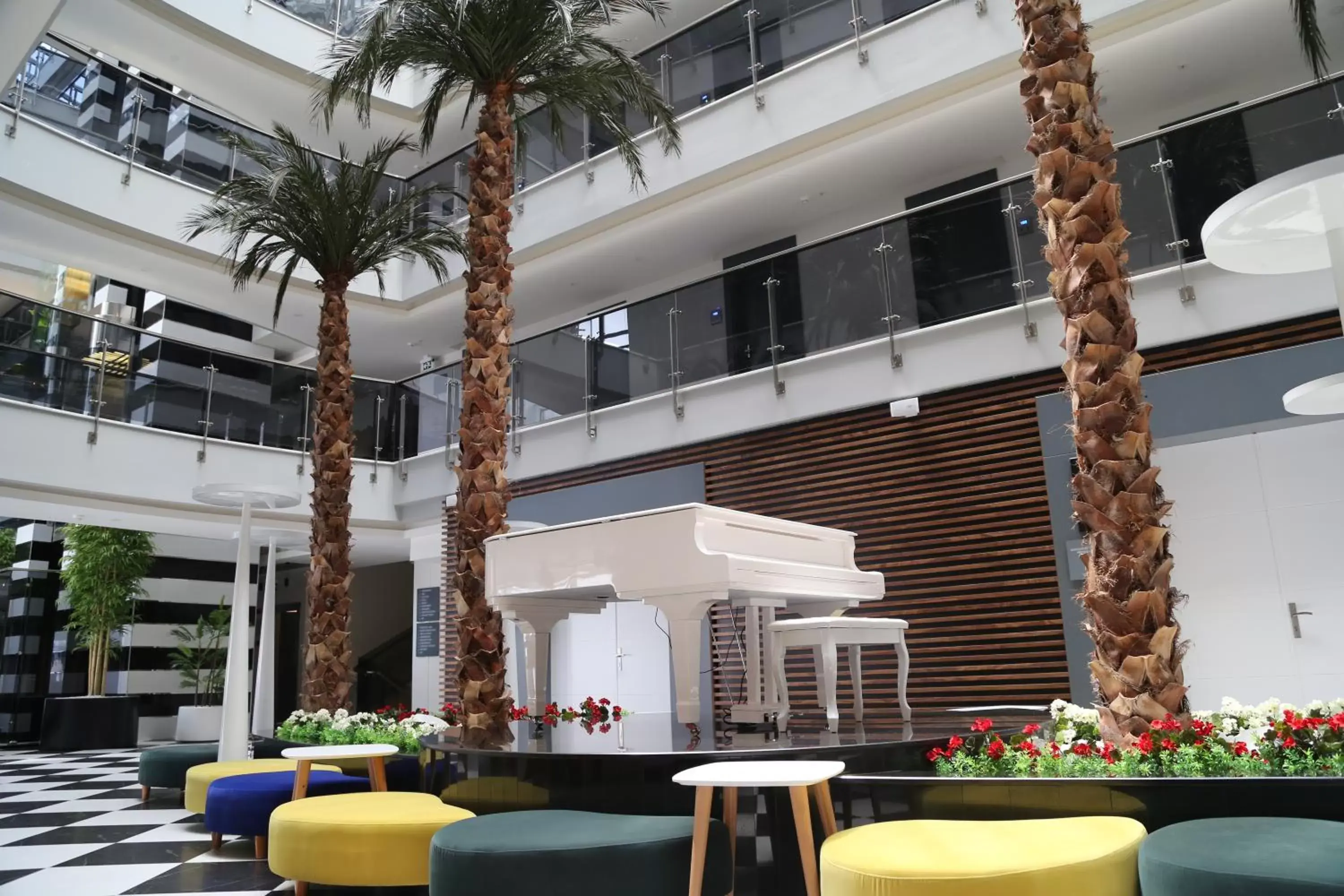 Lobby or reception, Property Building in Sunprime C-Lounge - Adult Only