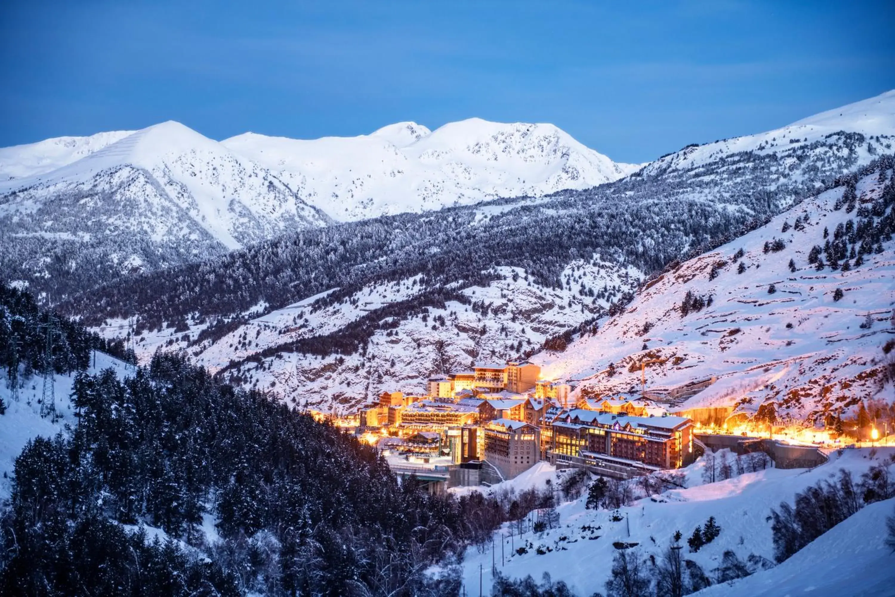 Natural landscape, Winter in Sport Hotel Hermitage & Spa
