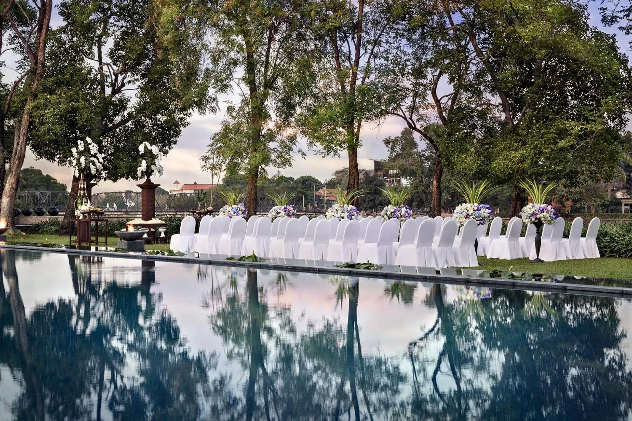 Banquet/Function facilities, Swimming Pool in Anantara Chiang Mai Serviced Suites