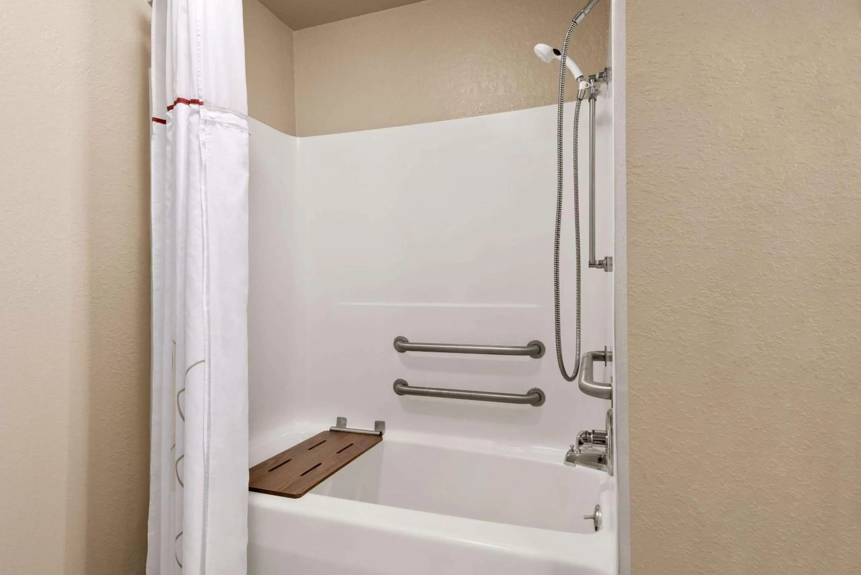 Bathroom in Hawthorn Extended Stay by Wyndham Decatur
