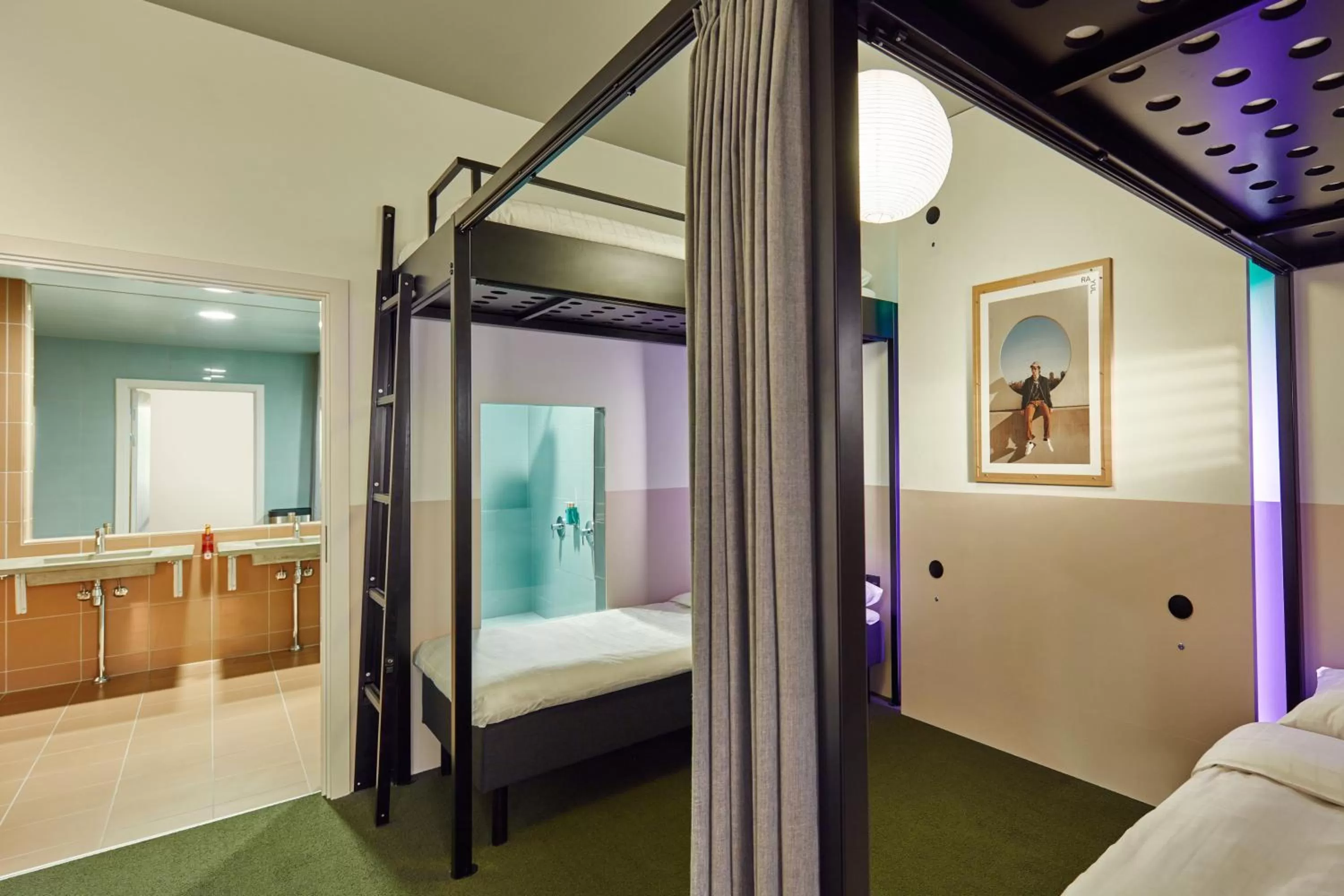 Bed in CityHub Copenhagen